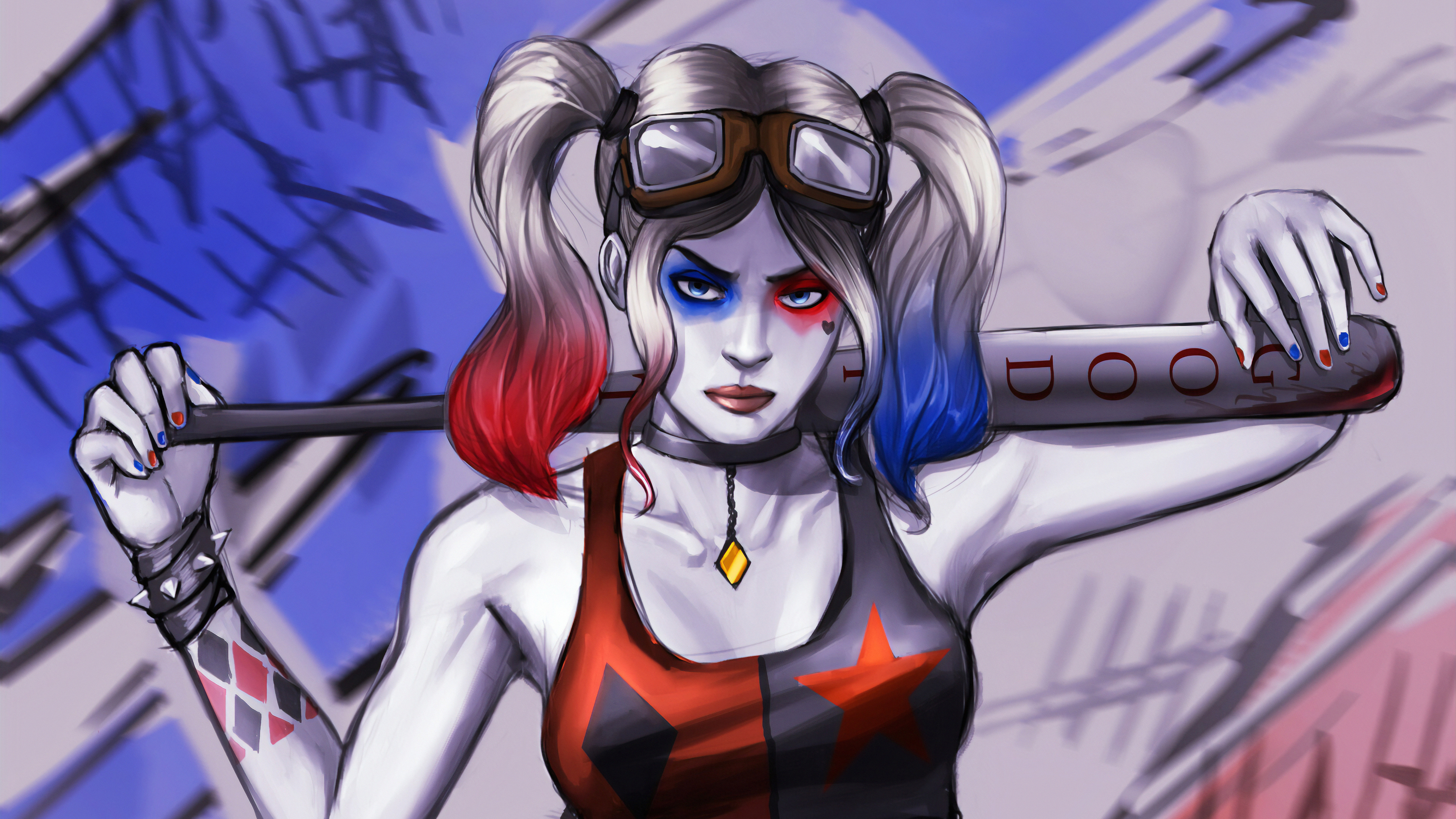 Harley Quinn Illustration Wallpapers