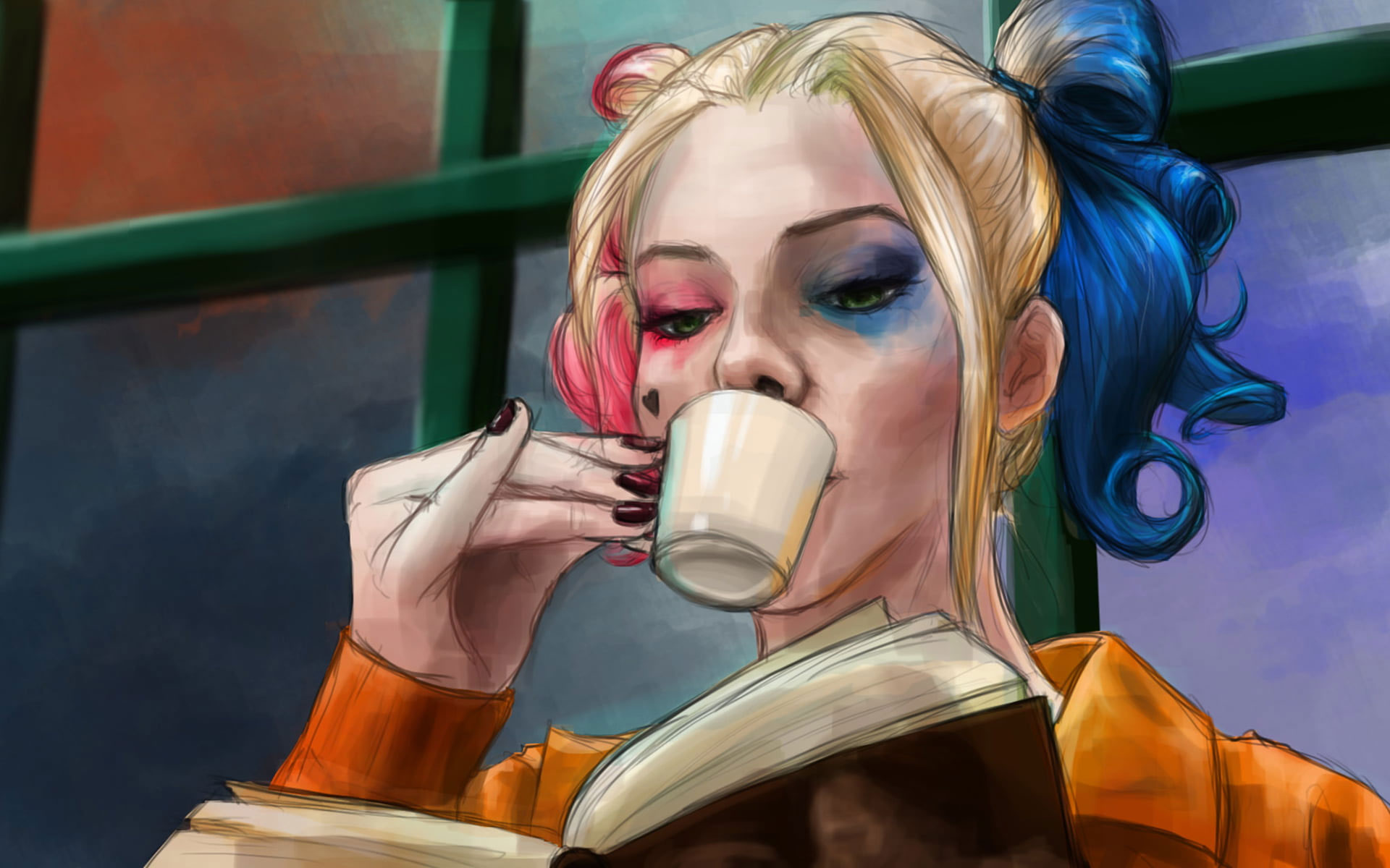 Harley Quinn Illustration Wallpapers