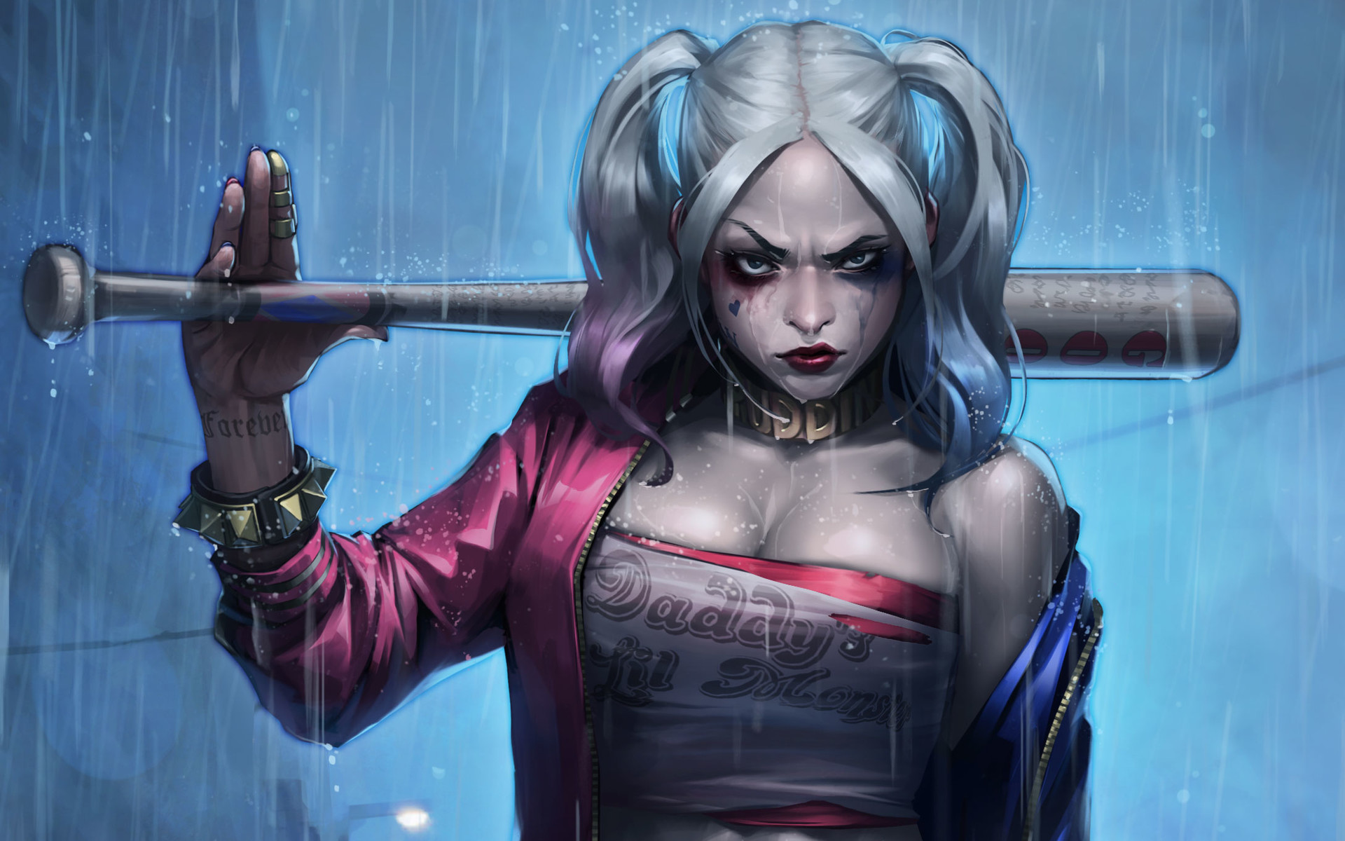 Harley Quinn Illustration Wallpapers