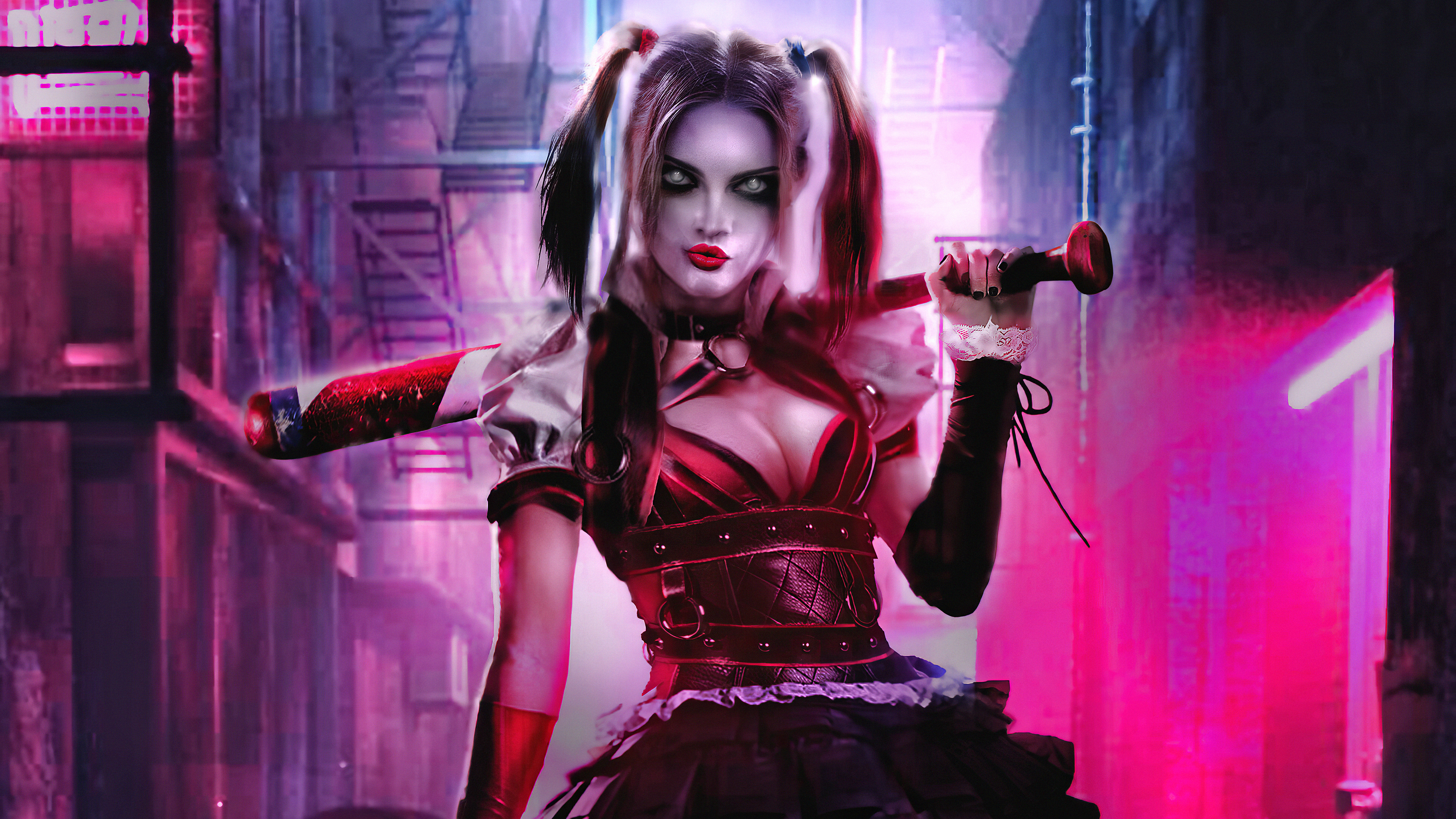 Harley Quinn Illustration Wallpapers