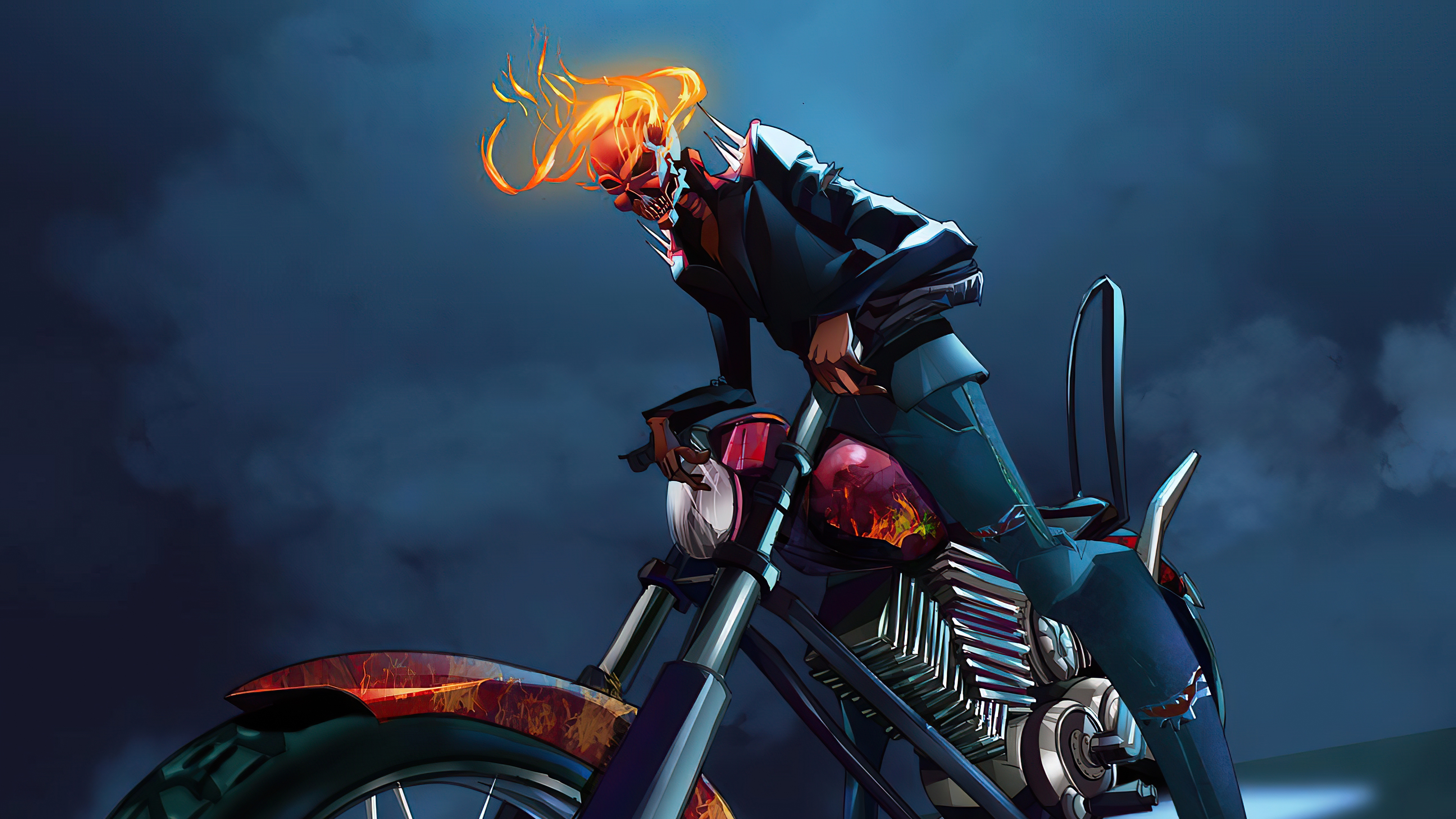 Harley Quinn In Motorcycle Wallpapers