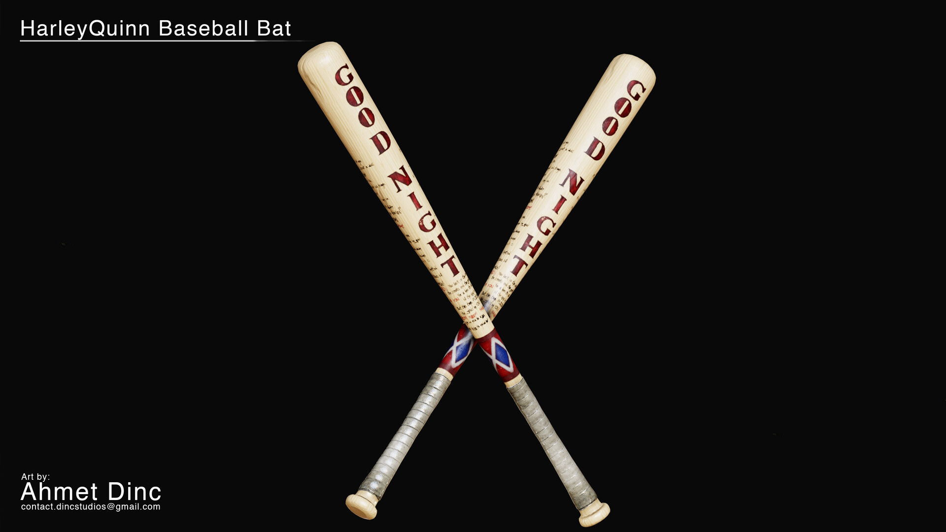 Harley Quinn With Baseball Bat Wallpapers