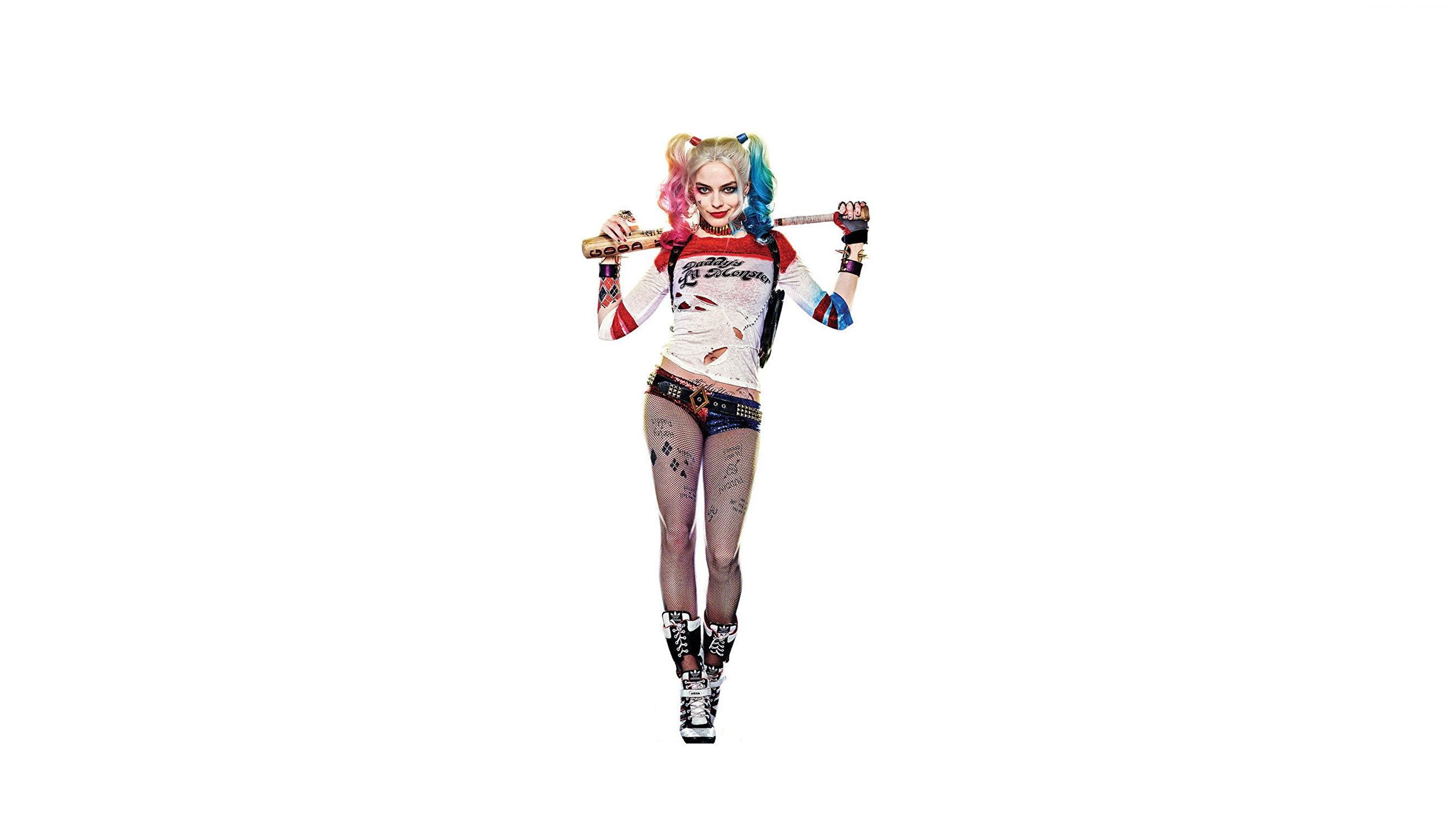 Harley Quinn With Baseball Bat Wallpapers