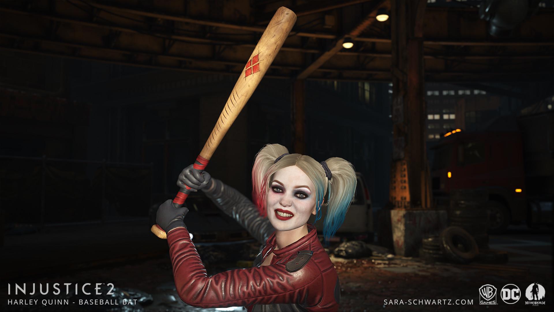 Harley Quinn With Baseball Bat Wallpapers