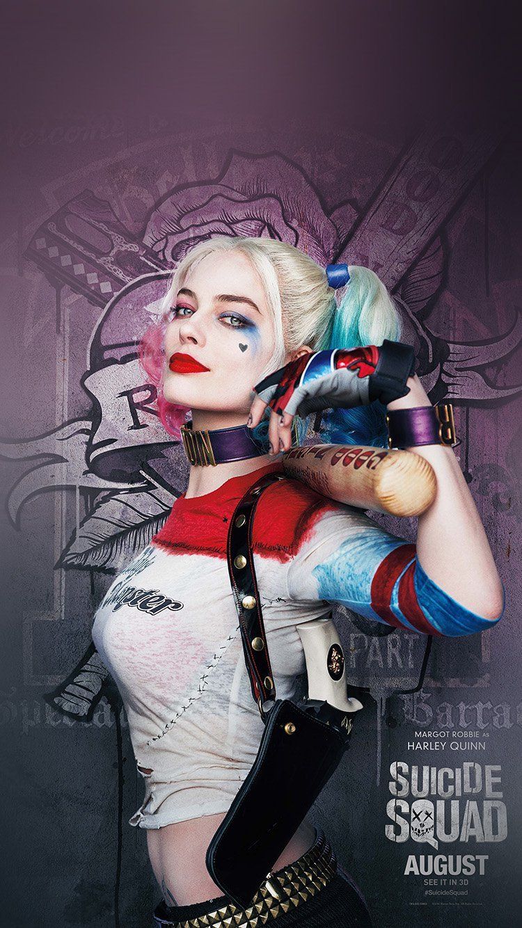 Harley Quinn With Baseball Bat Wallpapers