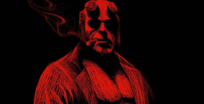 Hellboy 4K Artwork Wallpapers