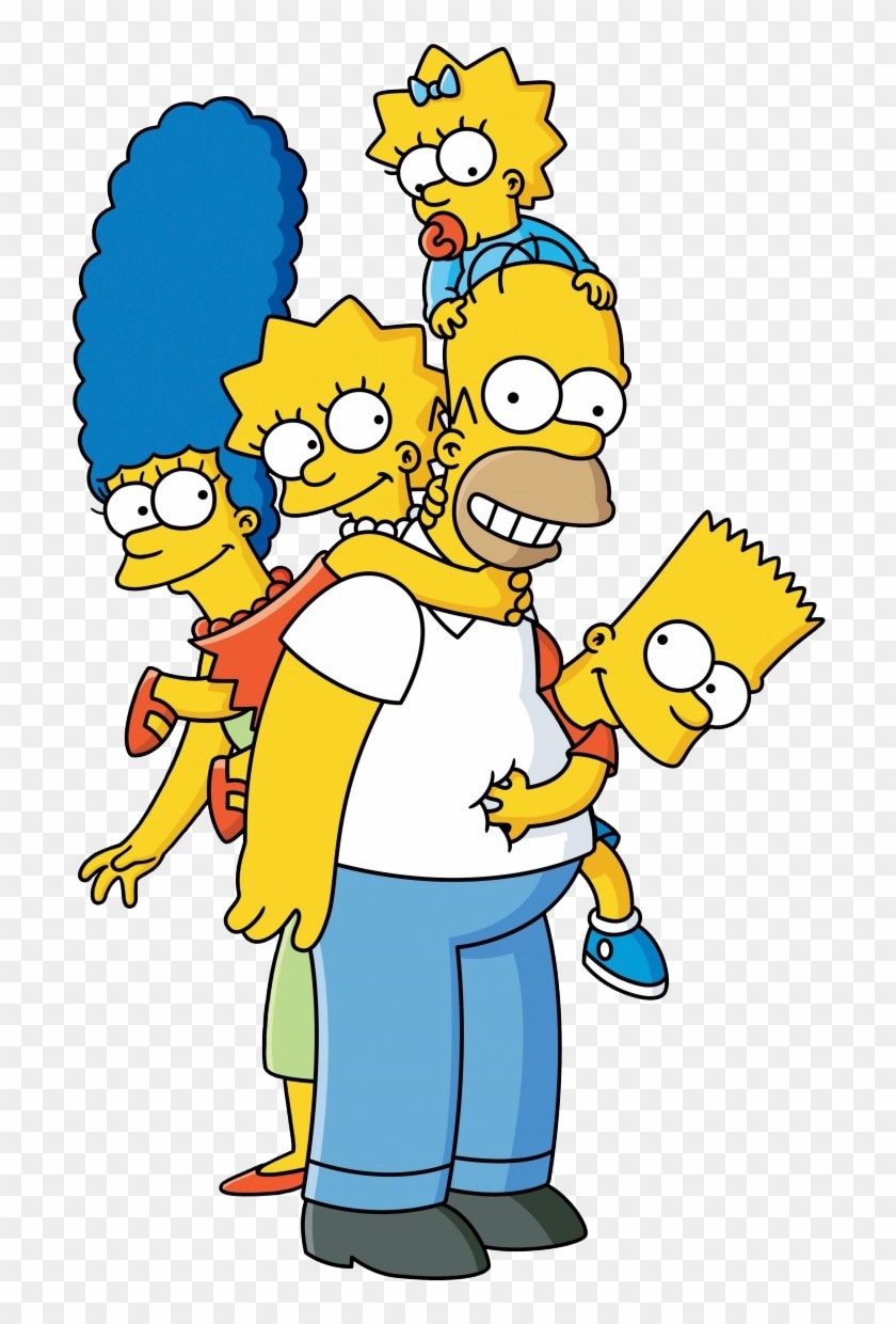 Homer Marge Bart Lisa The Simpsons Family Wallpapers