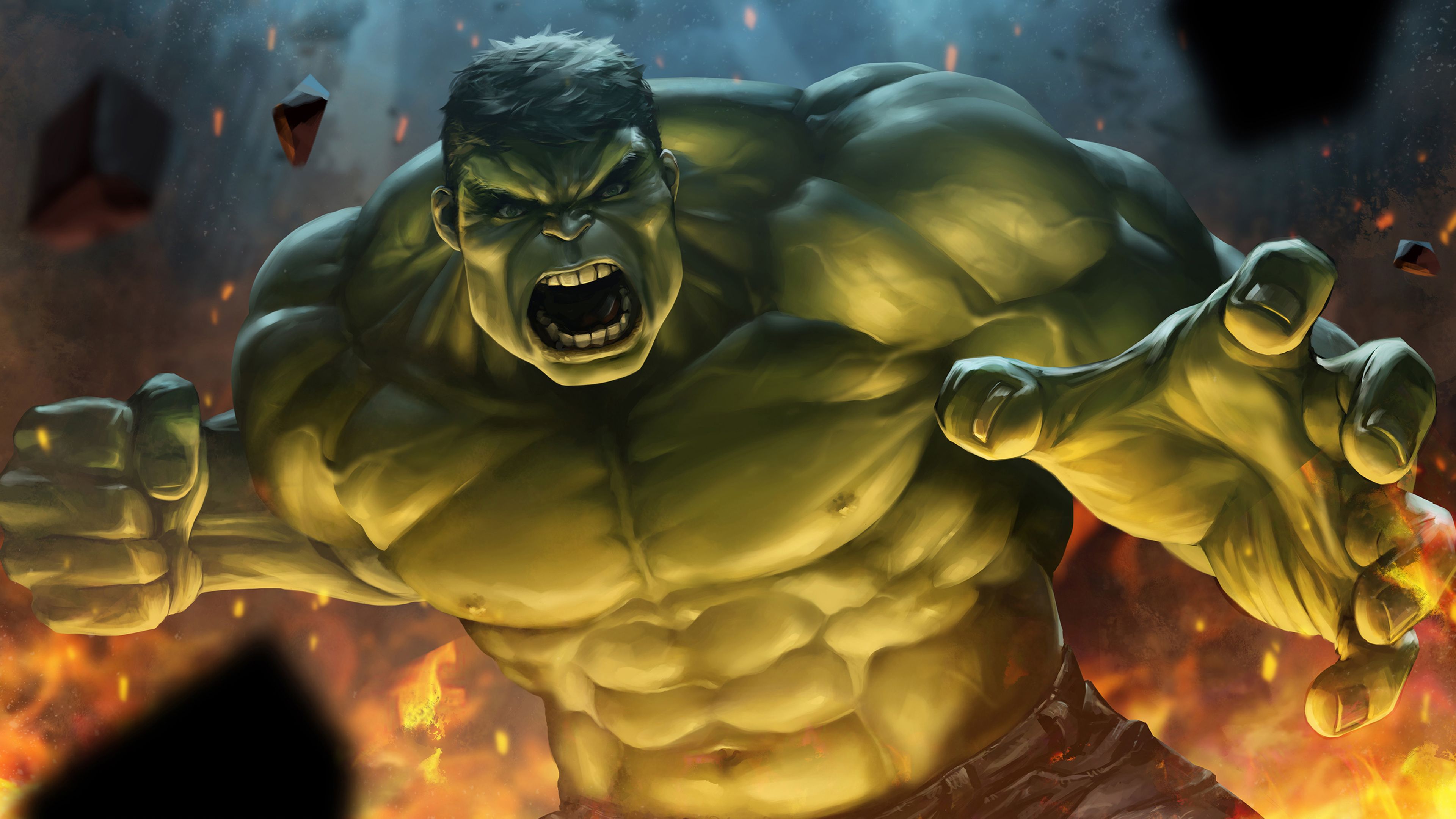 Hulk Smash 4K Wallpapers