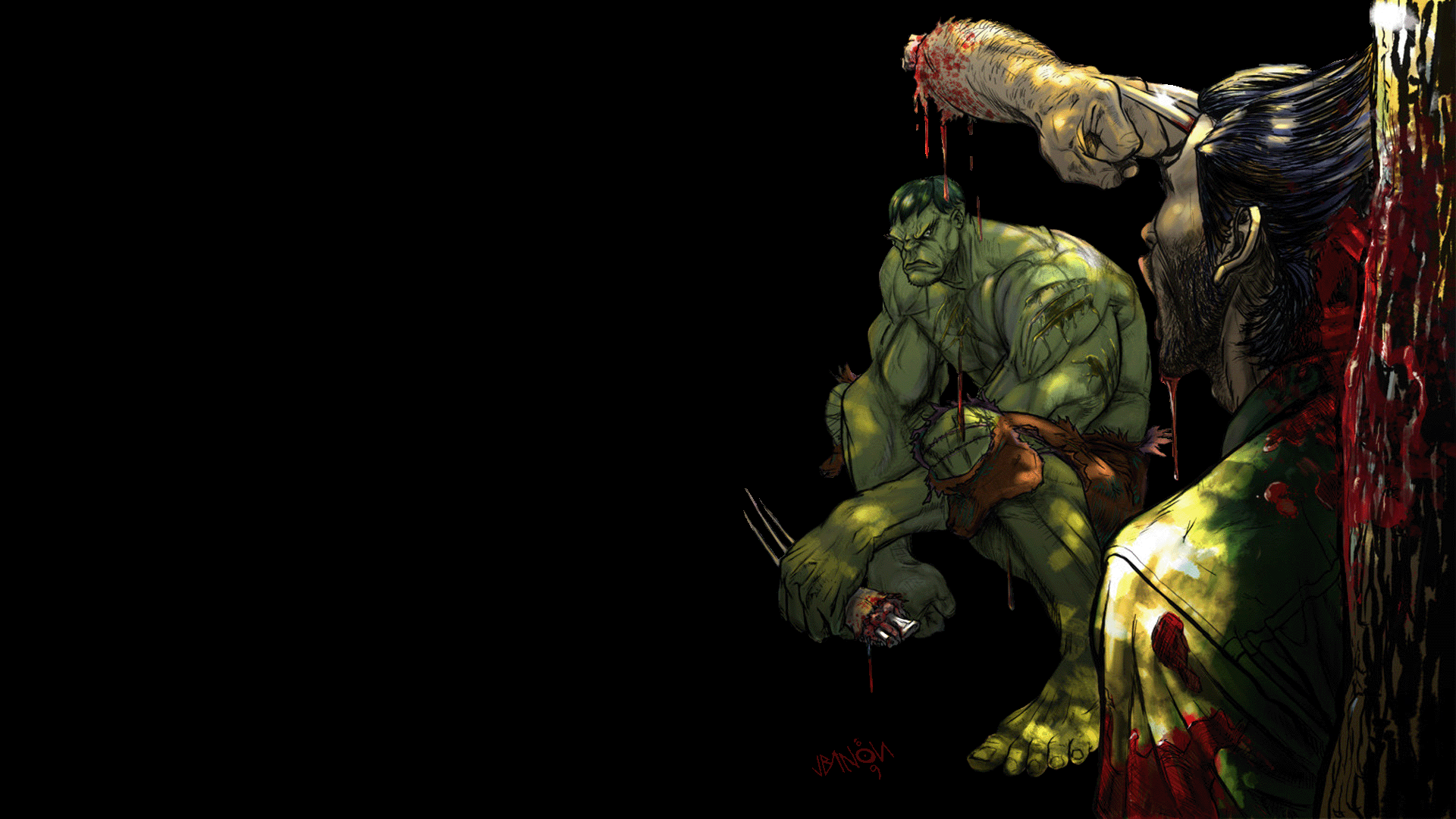 Hulk Vs Wolverine Wallpapers