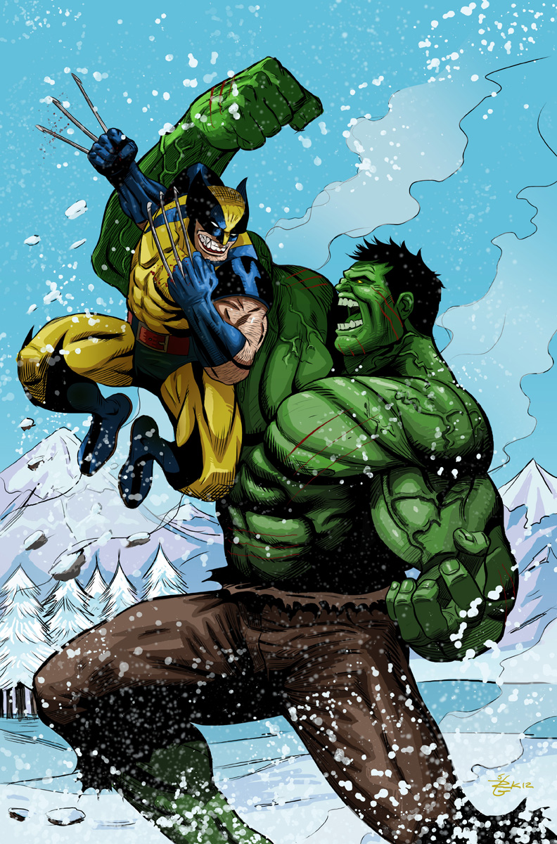 Hulk Vs Wolverine Wallpapers