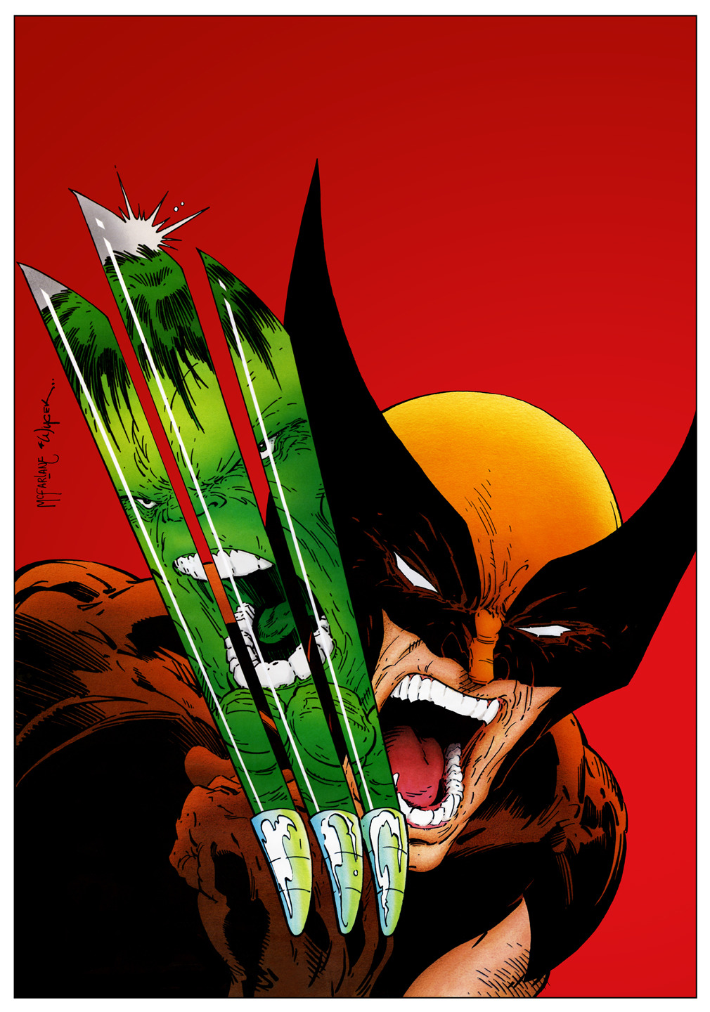 Hulk Vs Wolverine Wallpapers