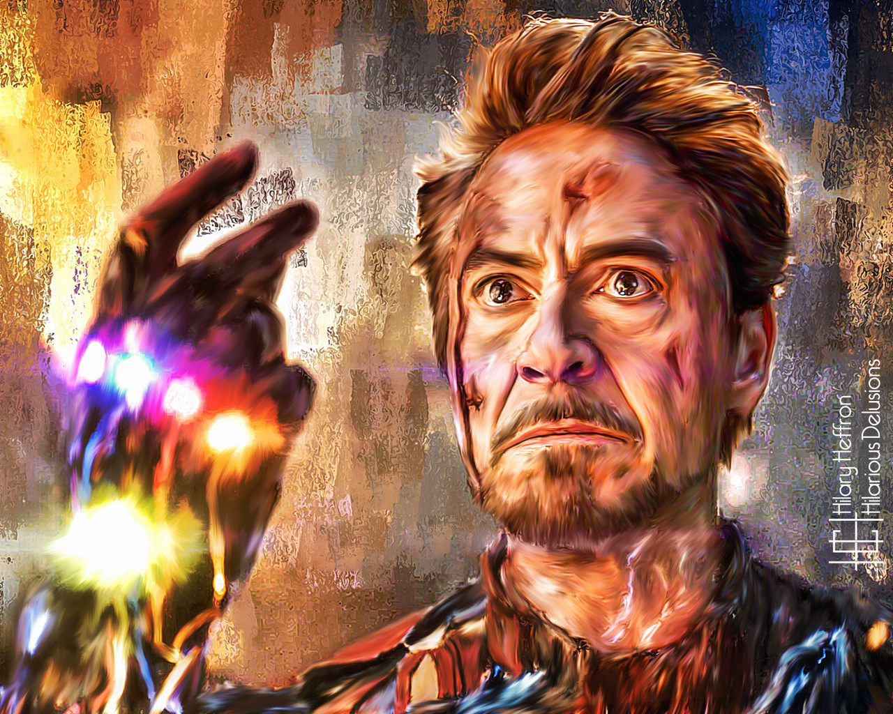 I Am Iron Man Art Wallpapers