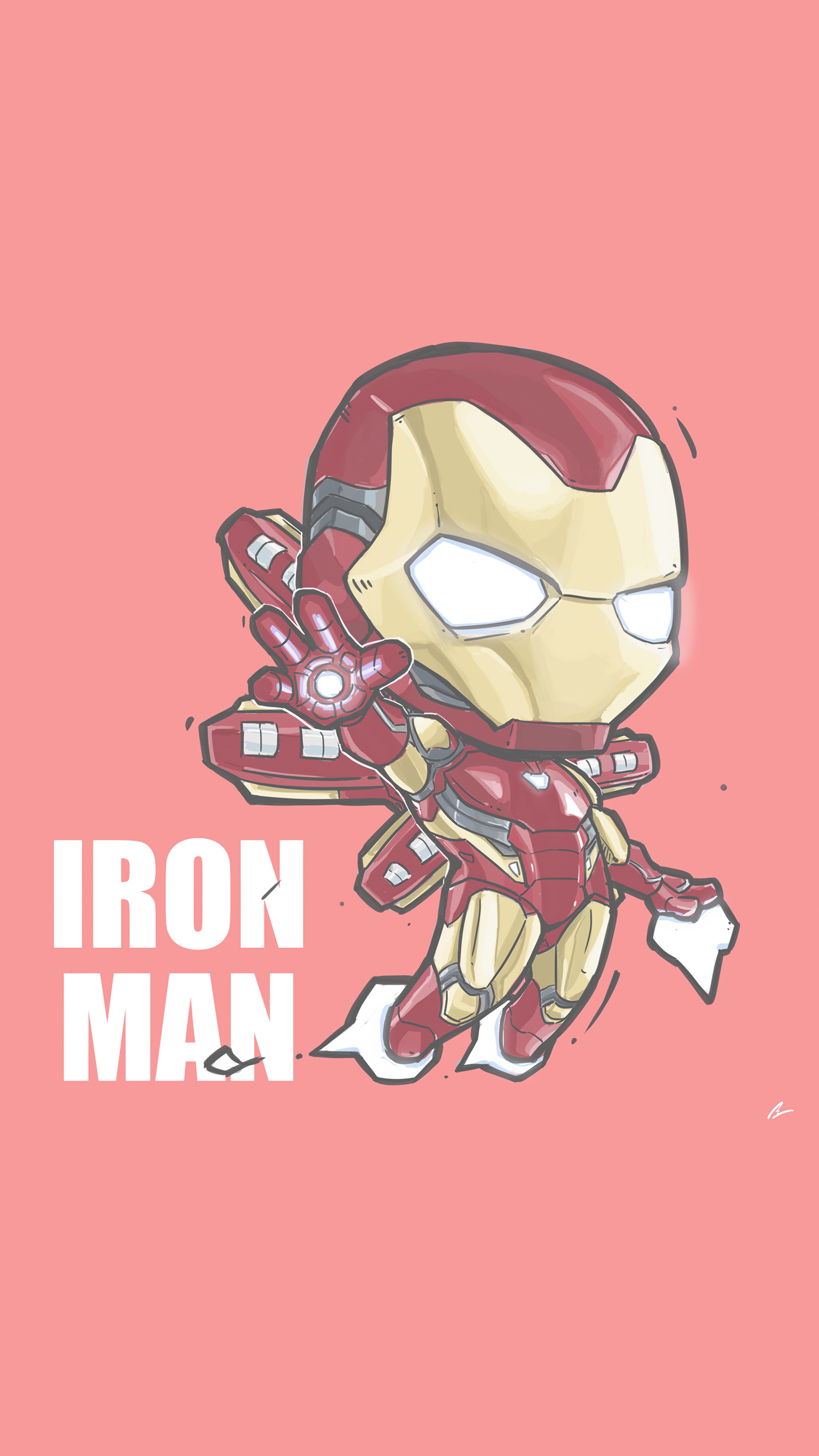 Iron Man Cartoon Marvel Art Wallpapers