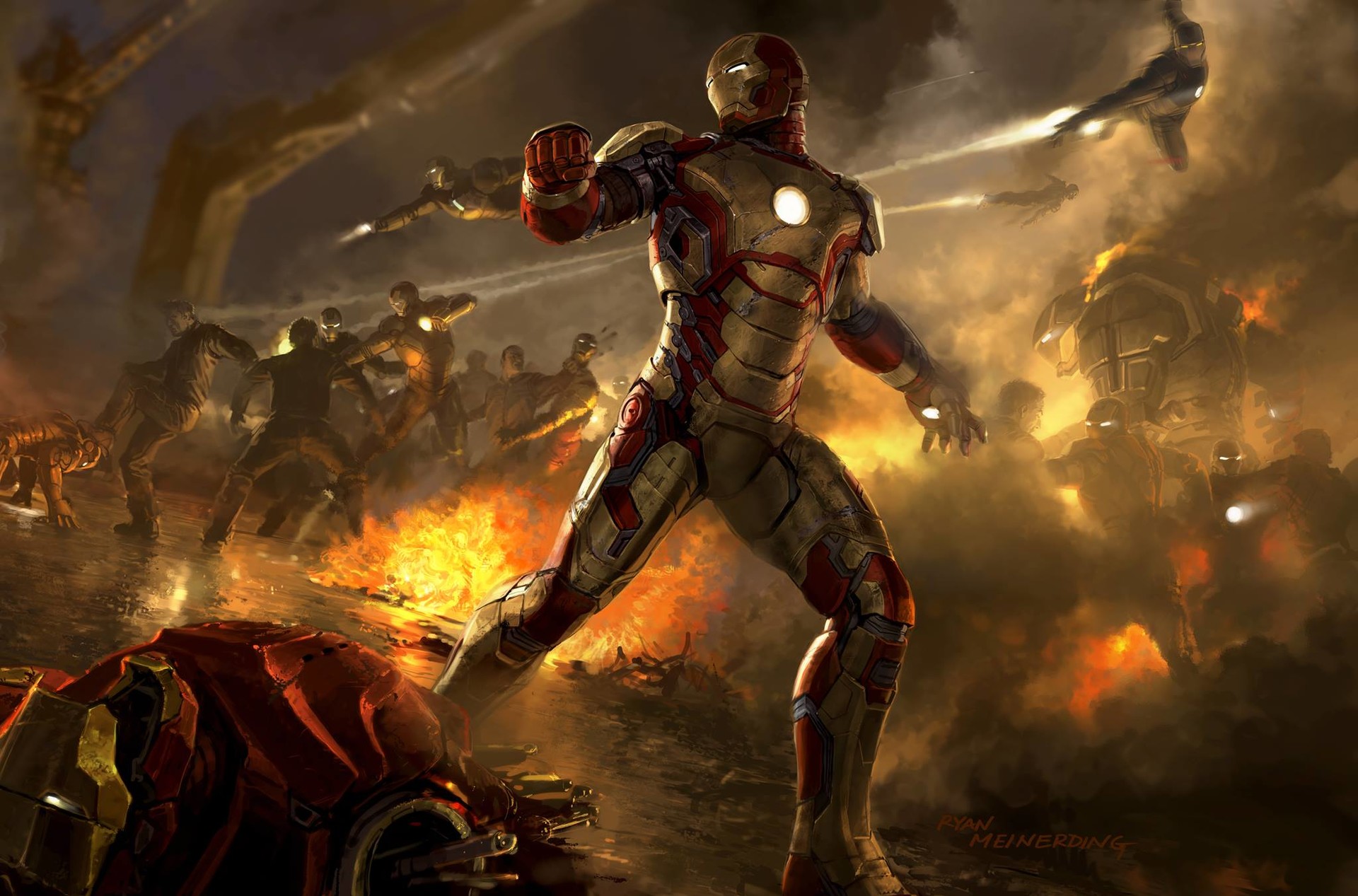 Iron Man Digital Fan Art Wallpapers