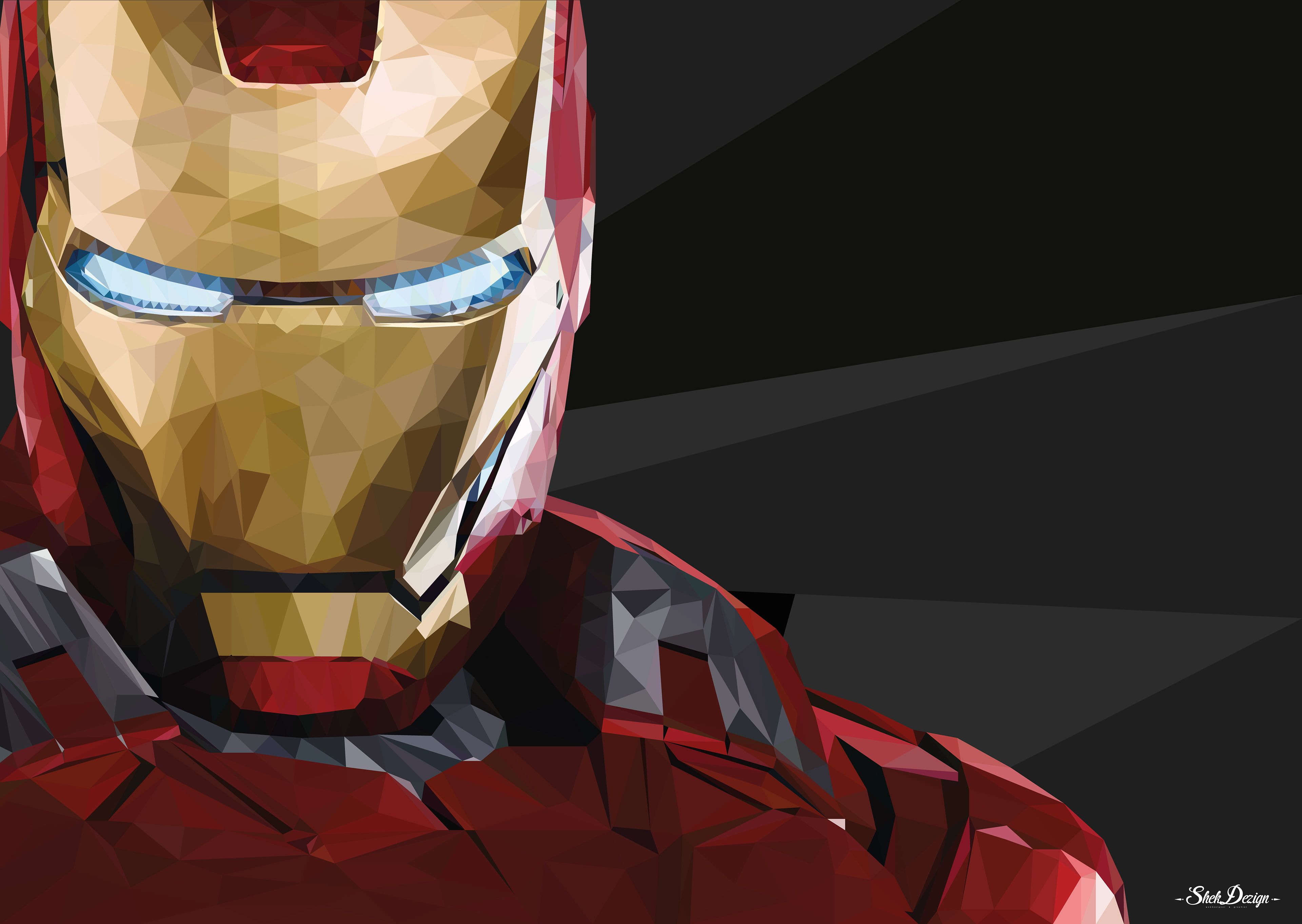 Iron Man Digital Fan Art Wallpapers