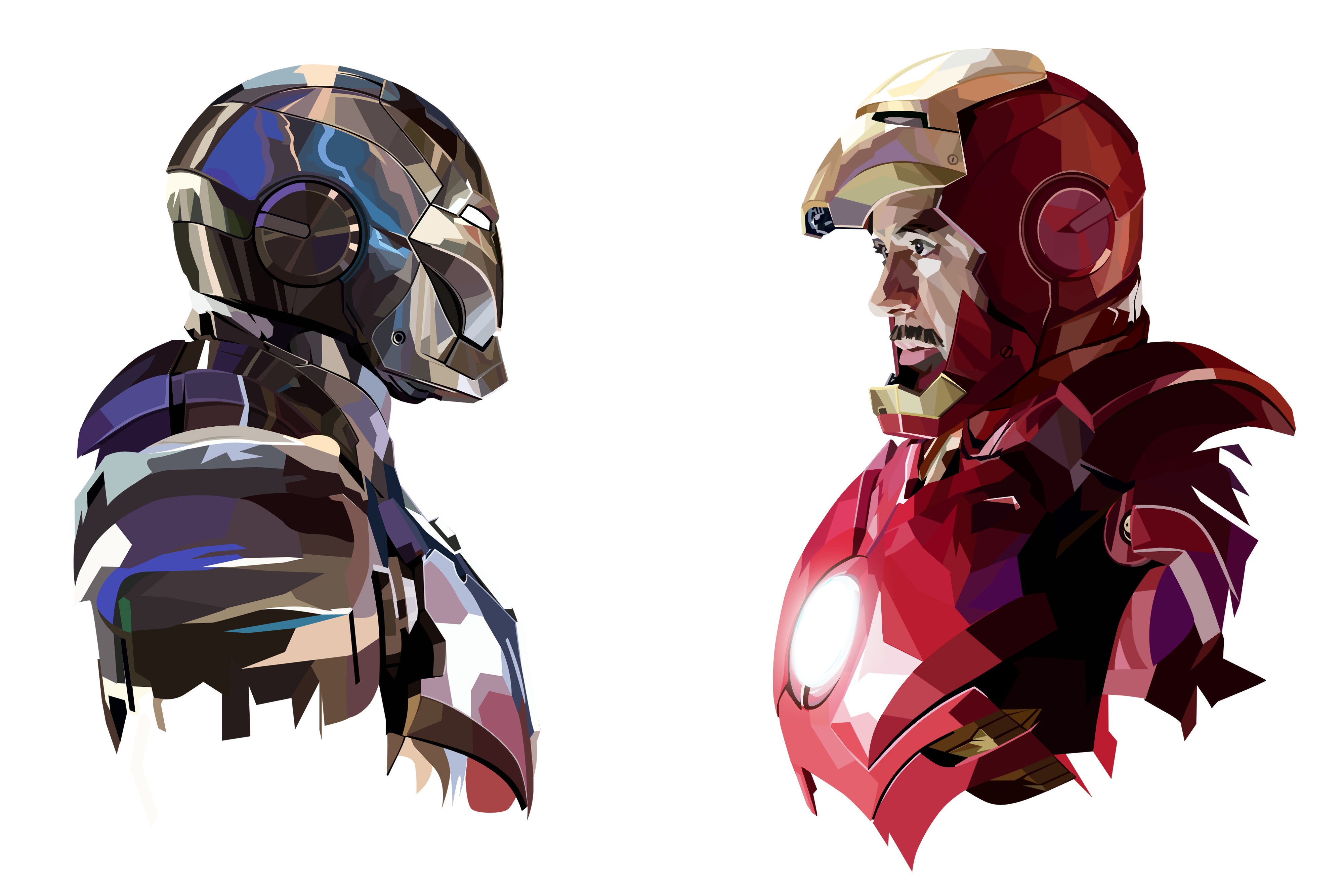 Iron Man Fan Art Wallpapers