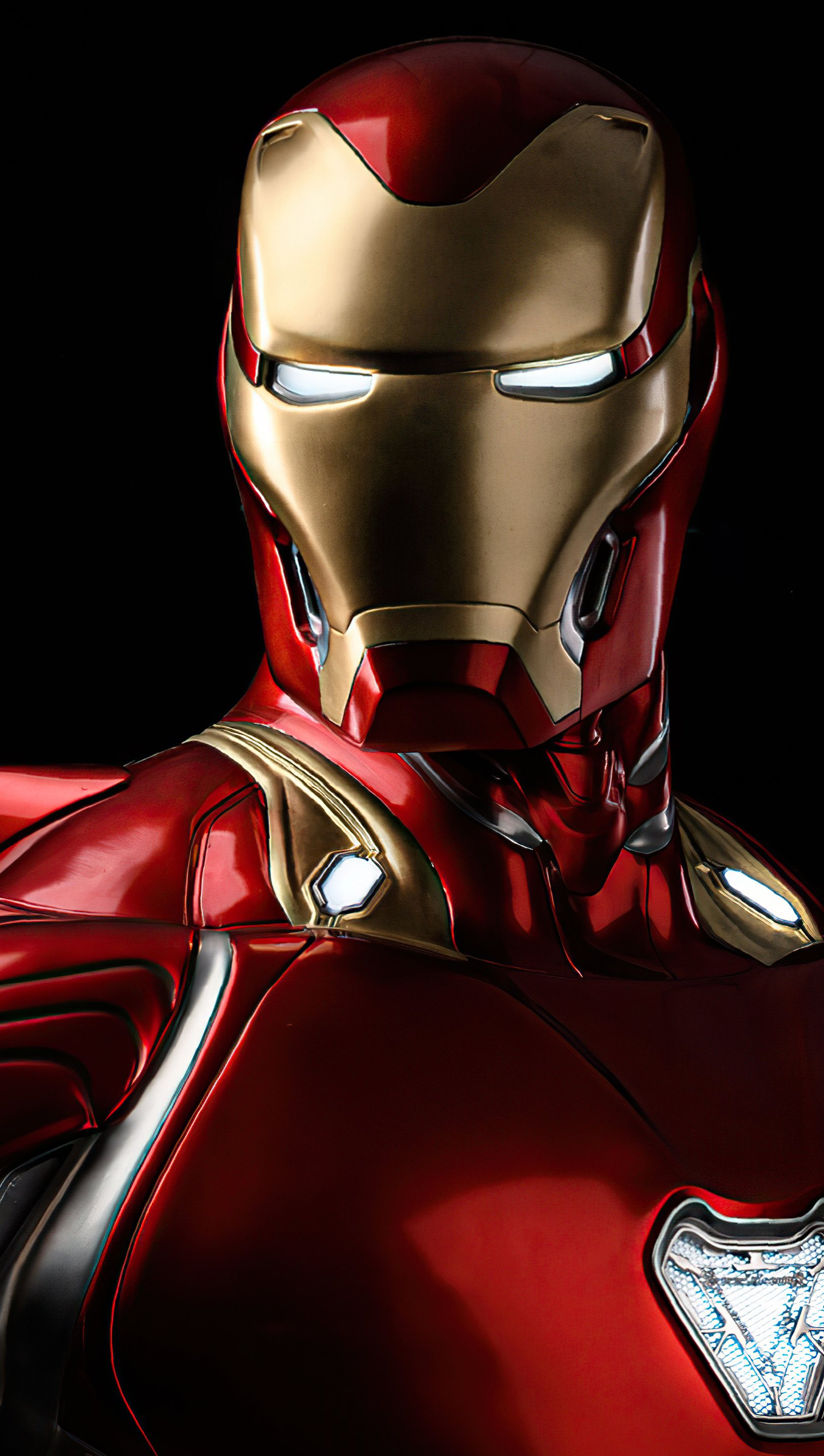 Iron Man Helmet Glowing Eyes Wallpapers