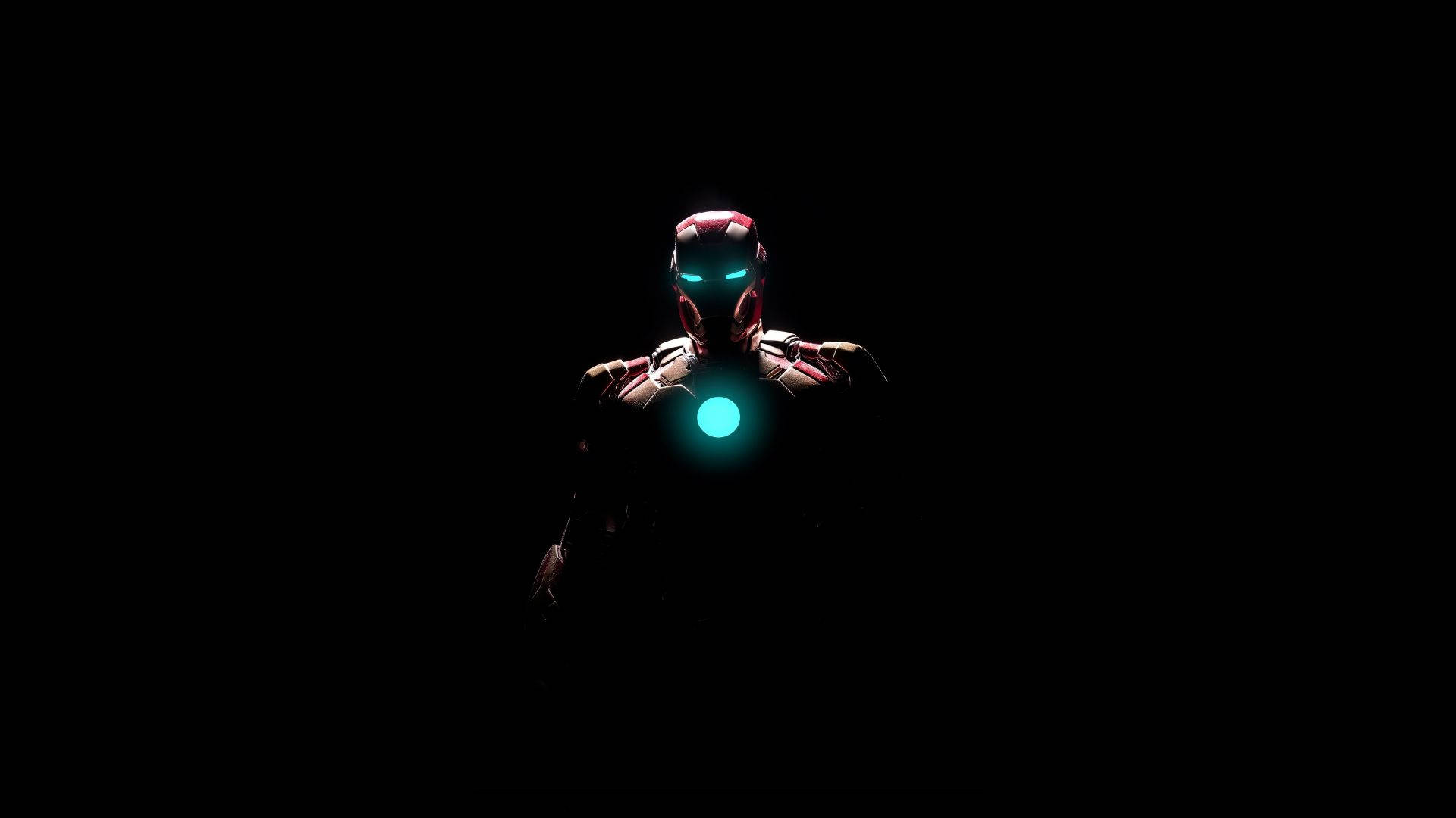 Iron Man Helmet Glowing Eyes Wallpapers
