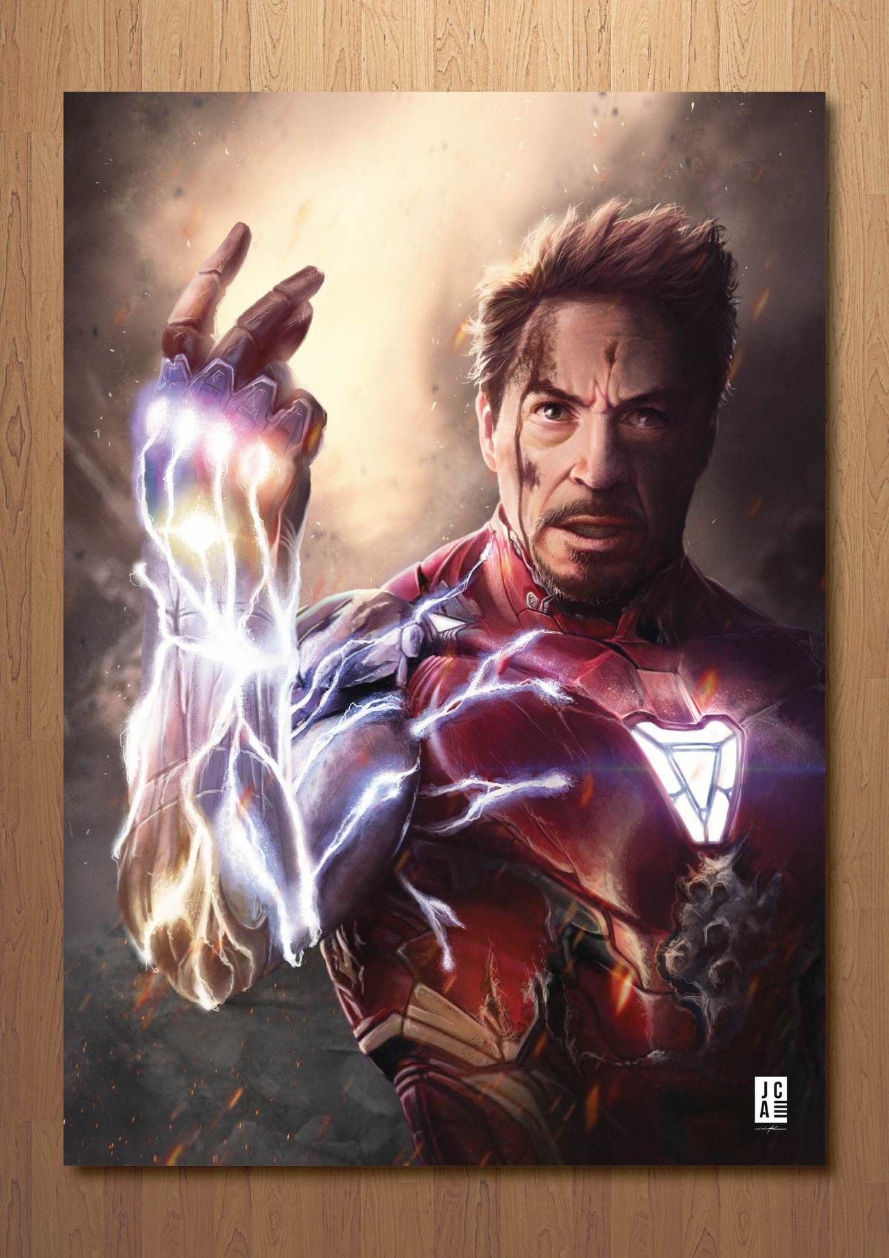 Iron Man Snap Art Wallpapers