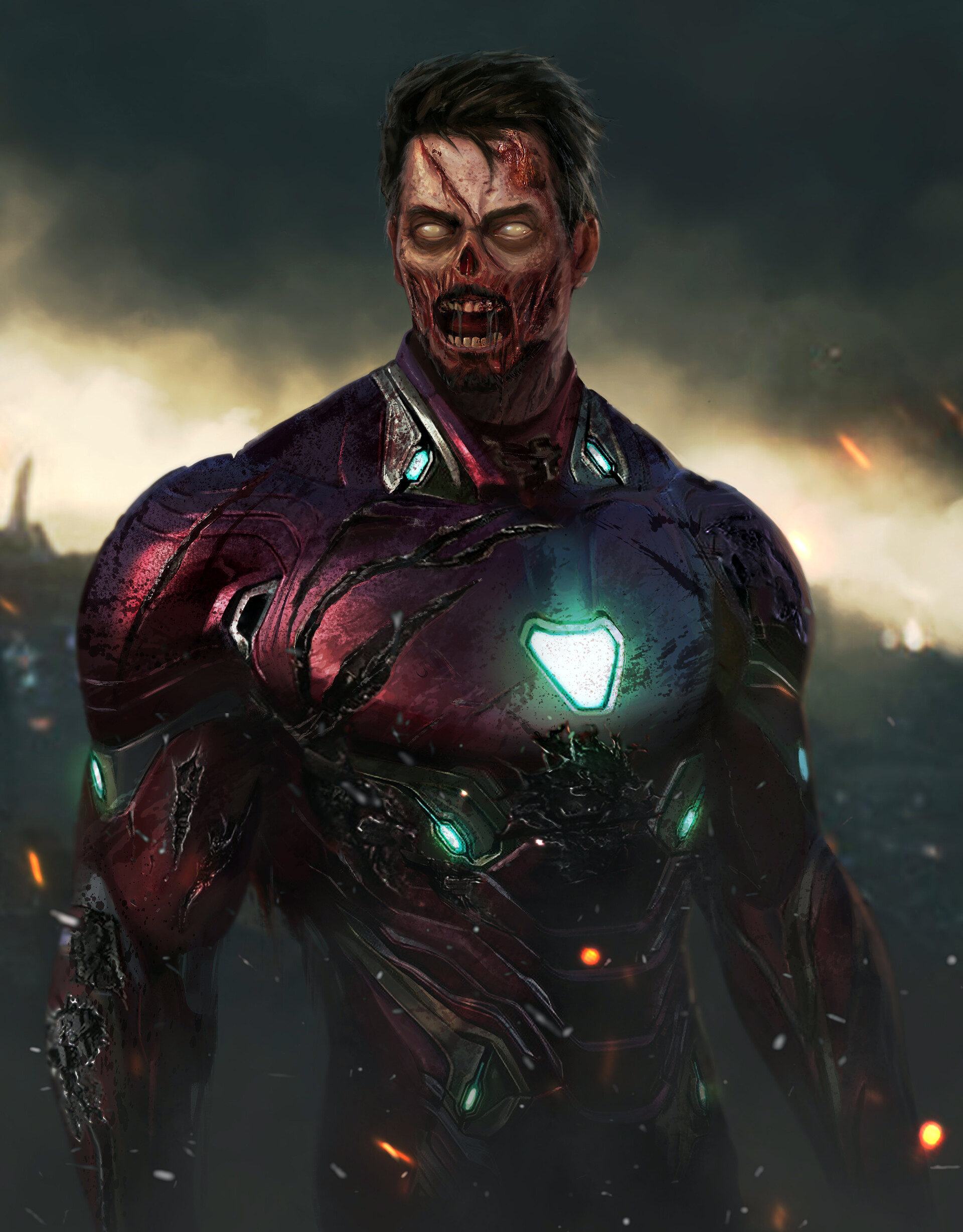 Iron Man Zombie Wallpapers