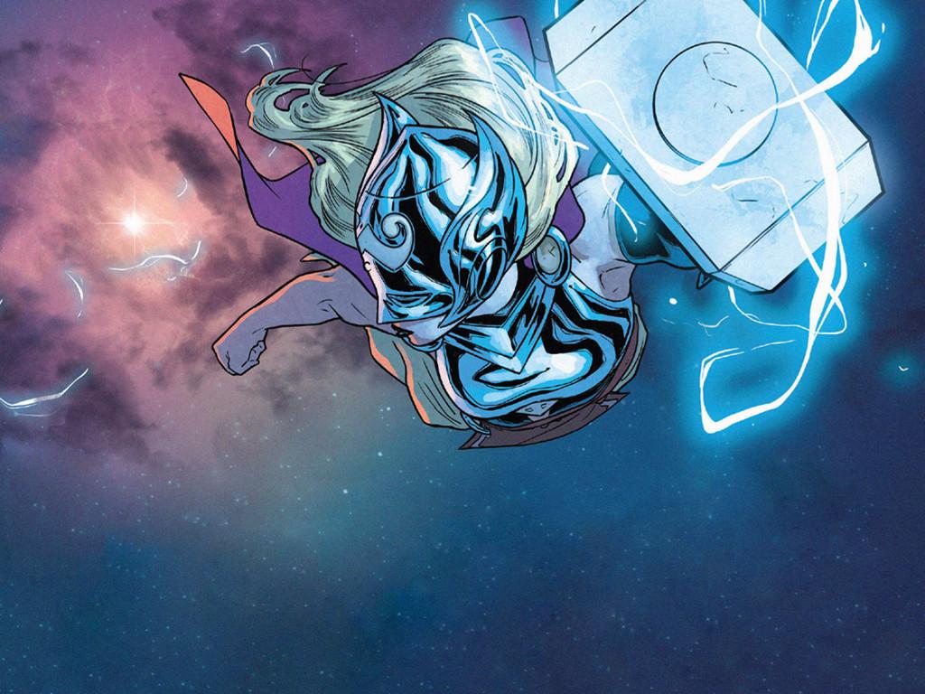 Jane Foster Thor 2021 4K Art Wallpapers