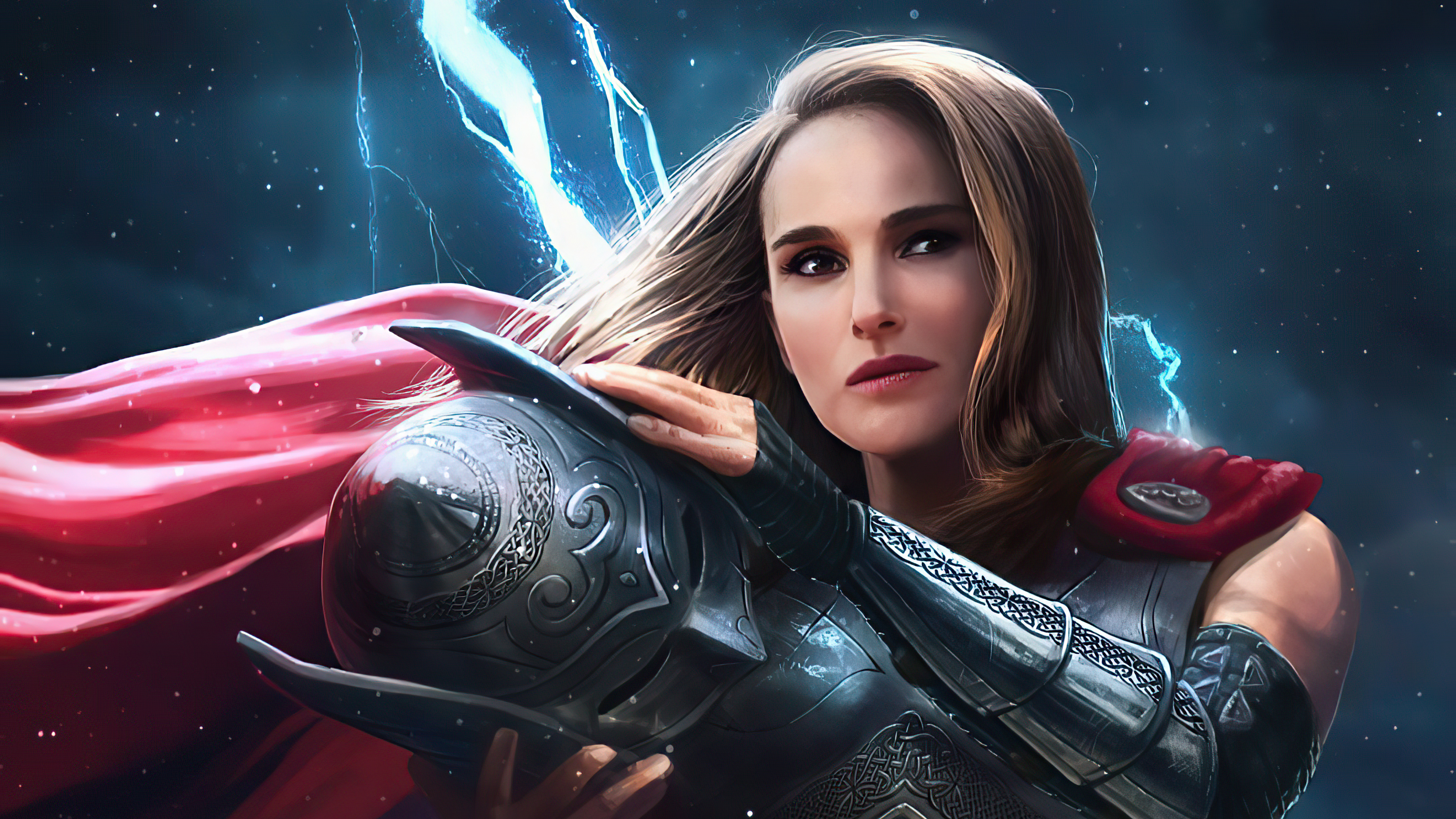 Jane Foster Thor 2021 4K Art Wallpapers