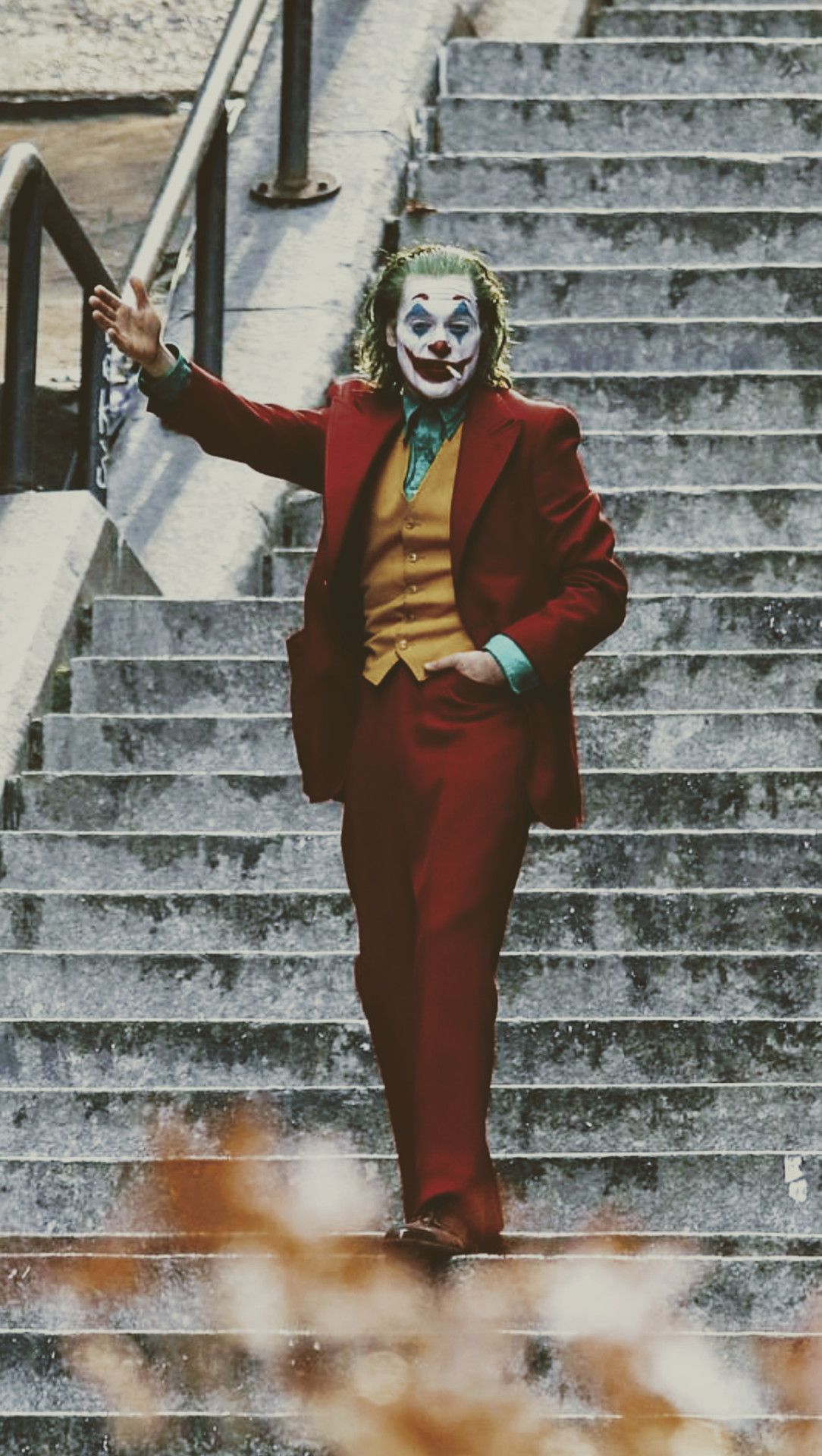 Joker Dance On Stairs Wallpapers