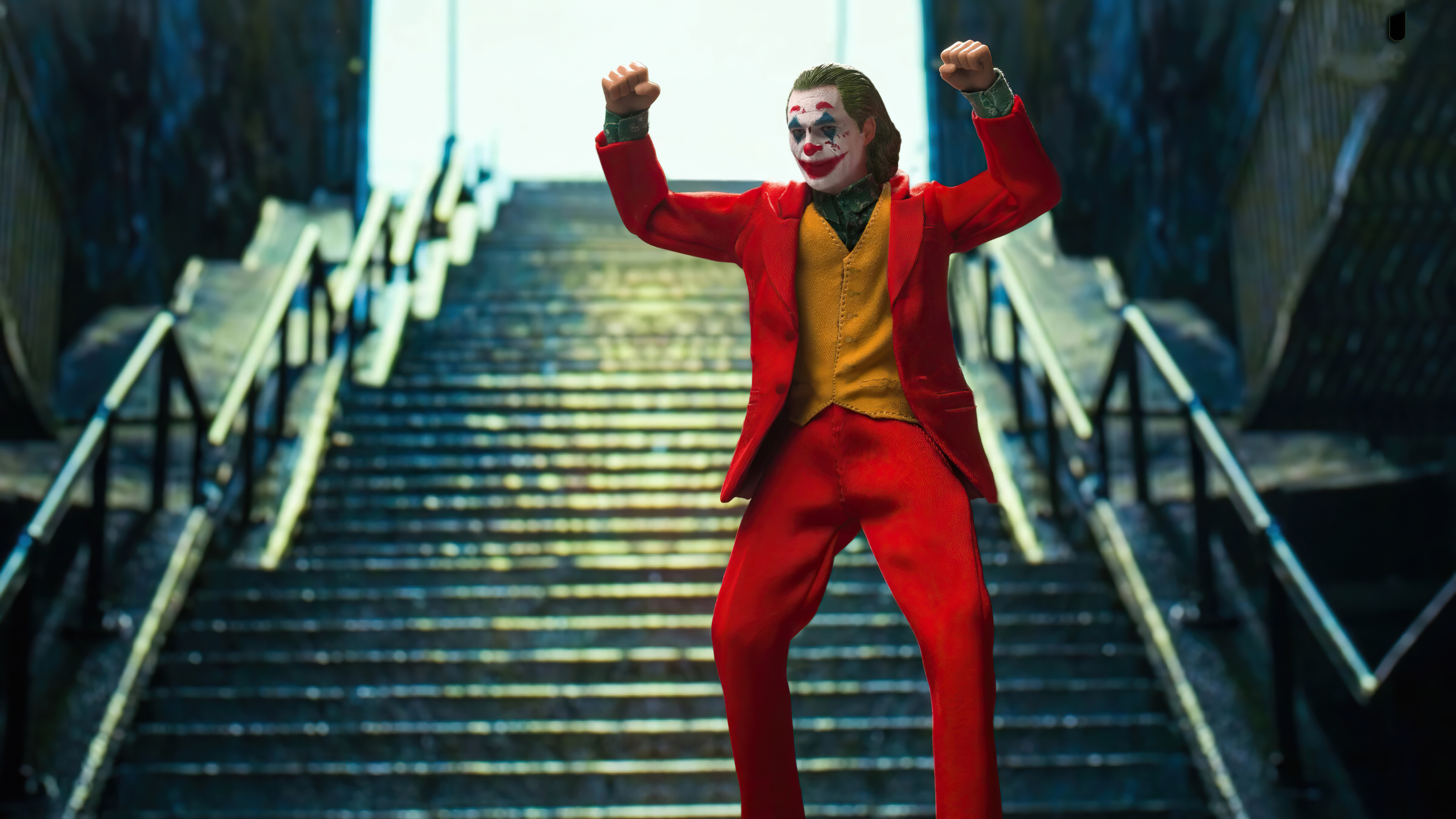 Joker Dance On Stairs Wallpapers