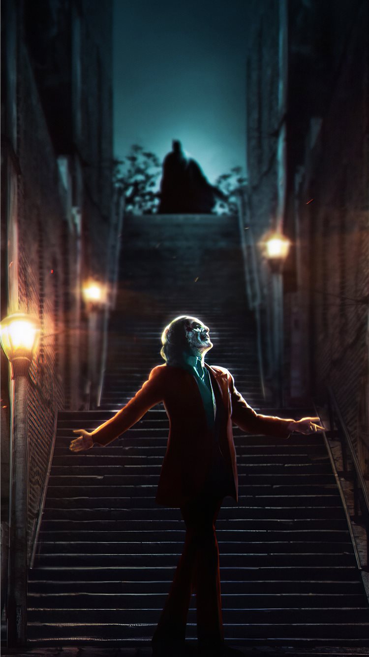 Joker Dance On Stairs Wallpapers