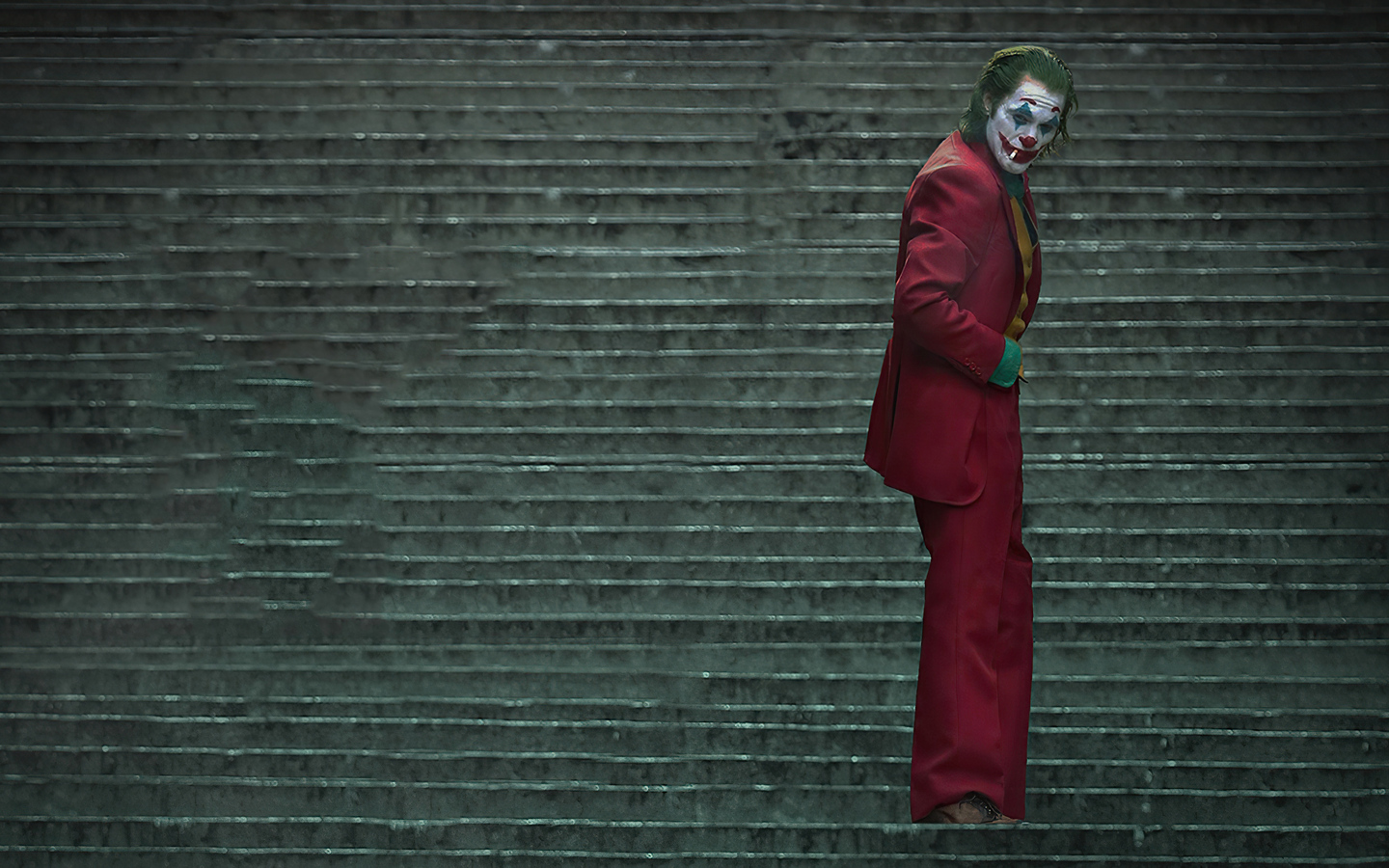 Joker Dancing On Stairs Wallpapers