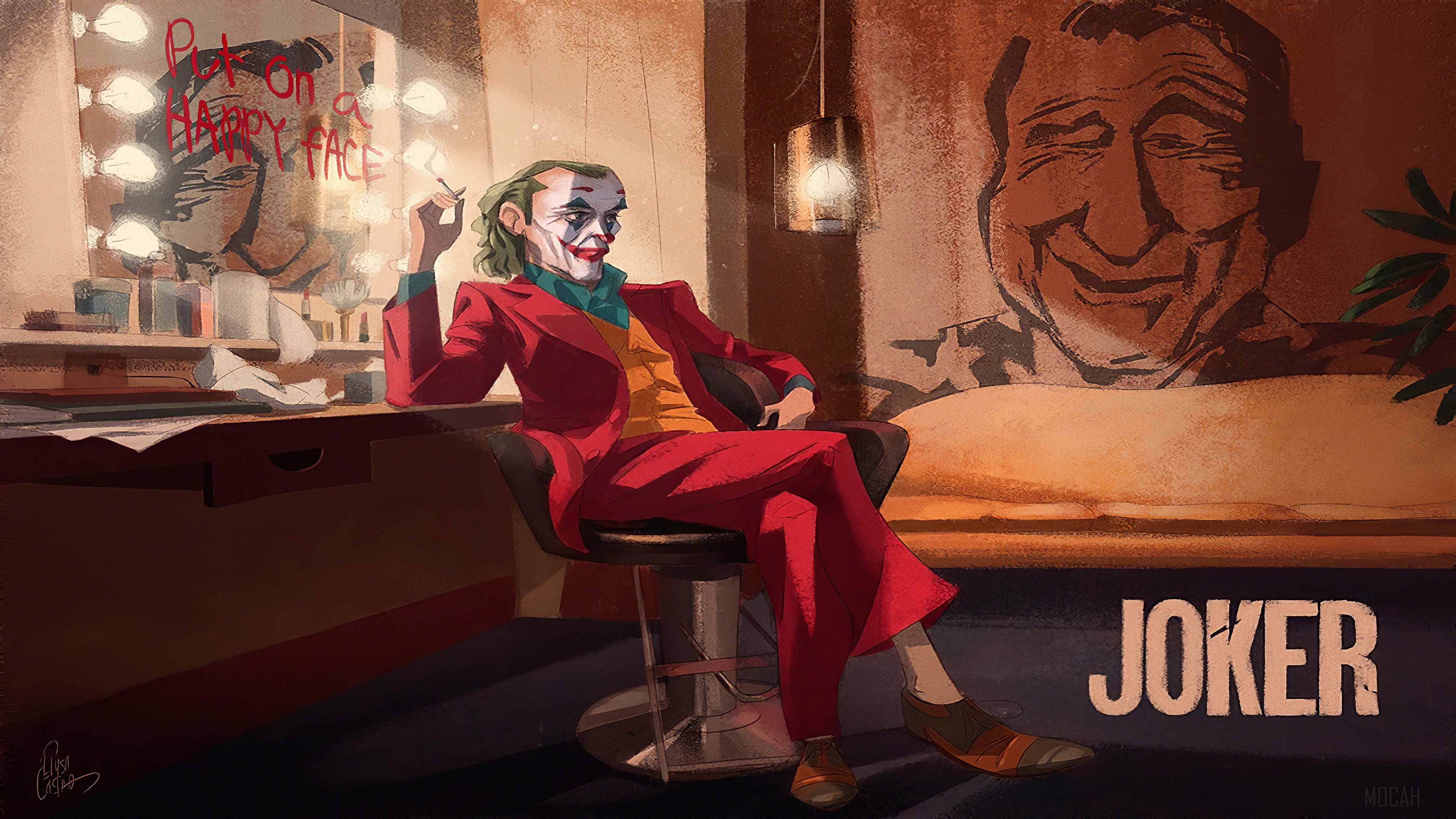 Joker Dc Comic Digital 4K Wallpapers