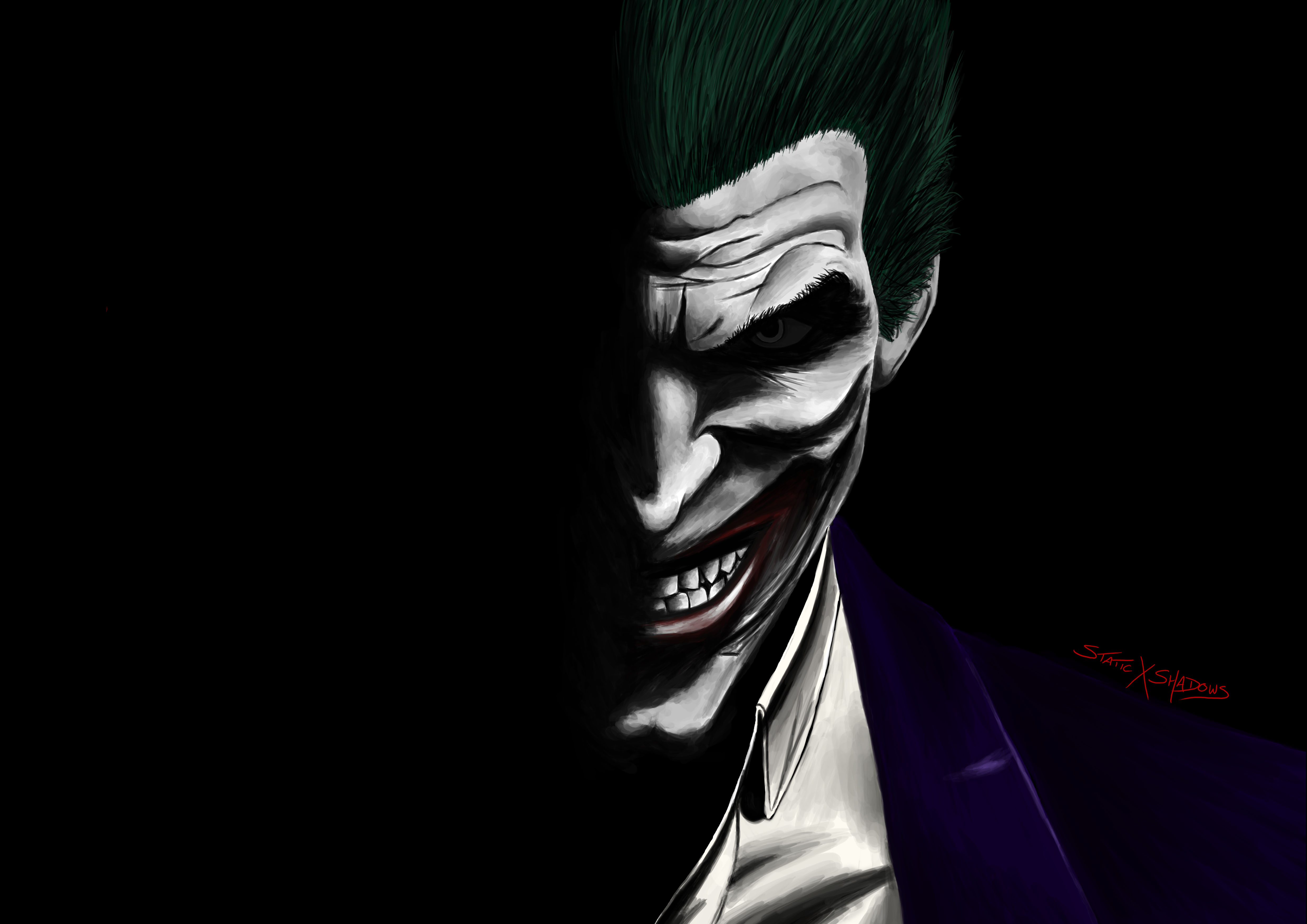 Joker Faces 5K Wallpapers