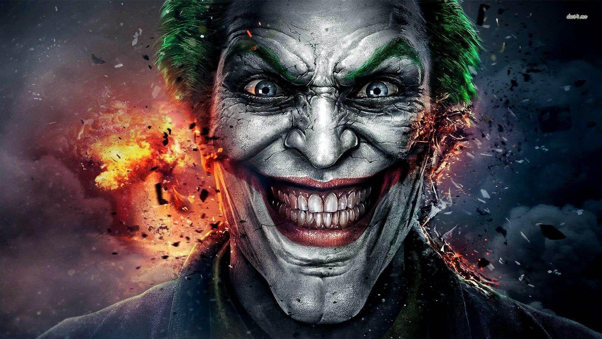 Joker Scary Poster Wallpapers