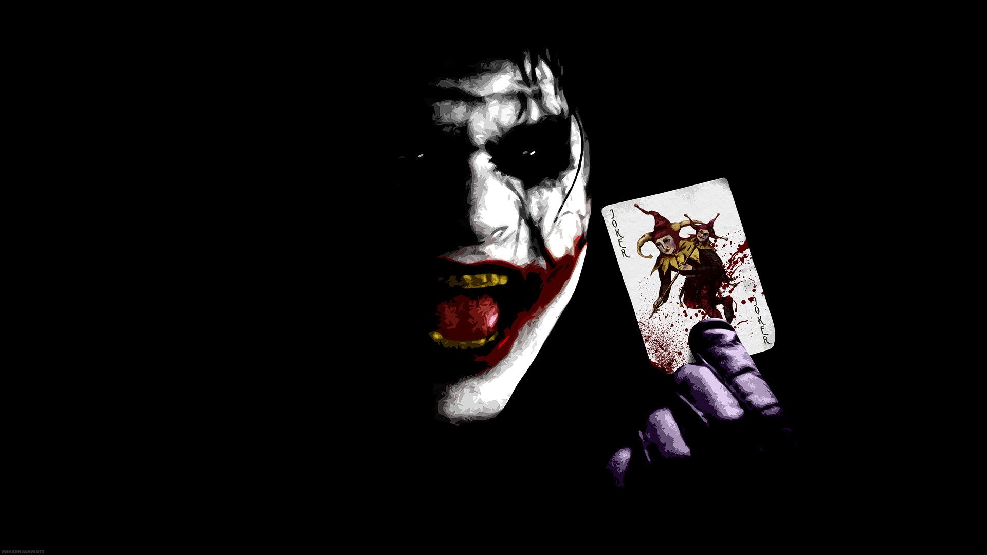 Joker Scary Poster Wallpapers