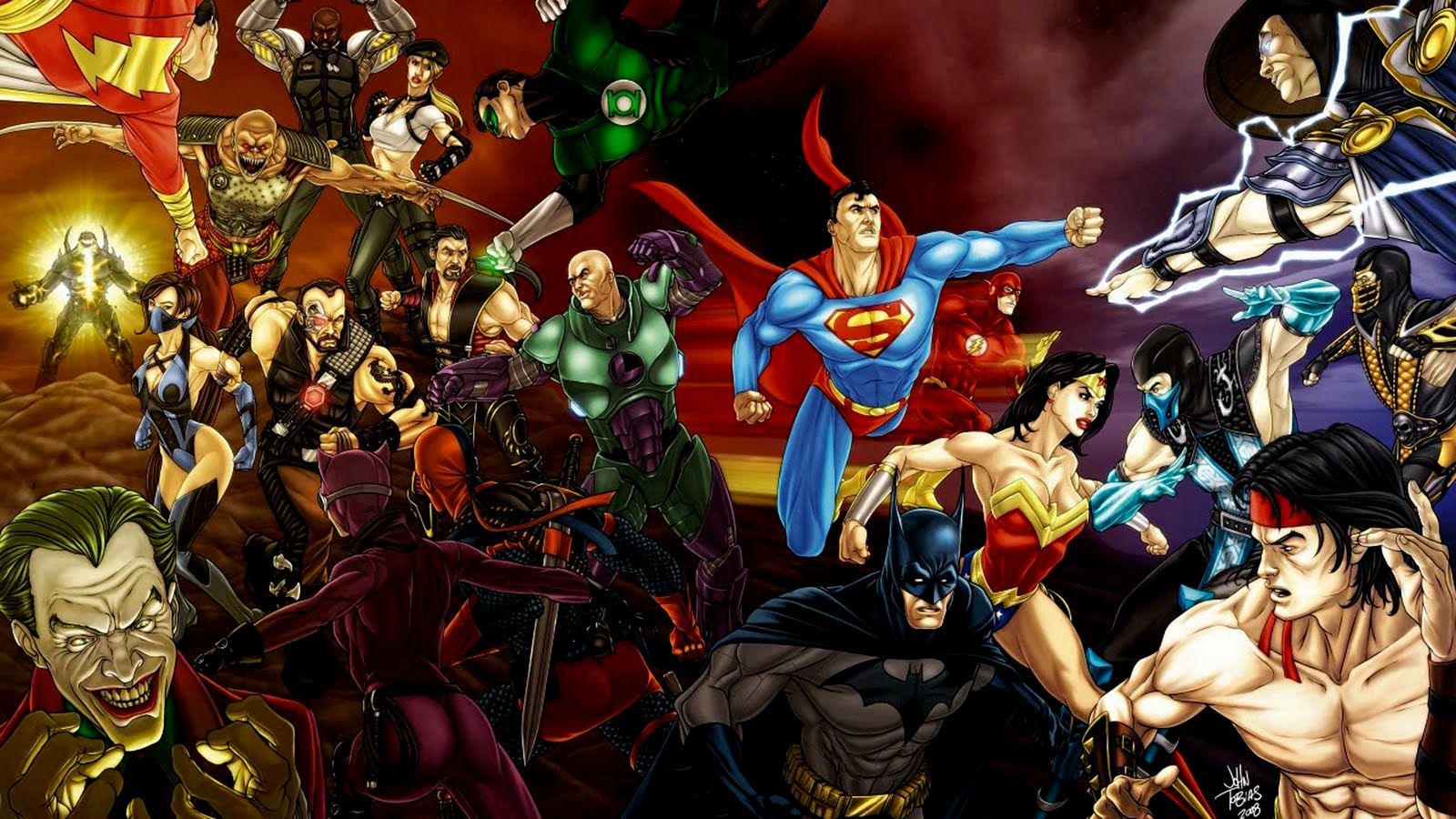 Justice League Superheroes Wallpapers