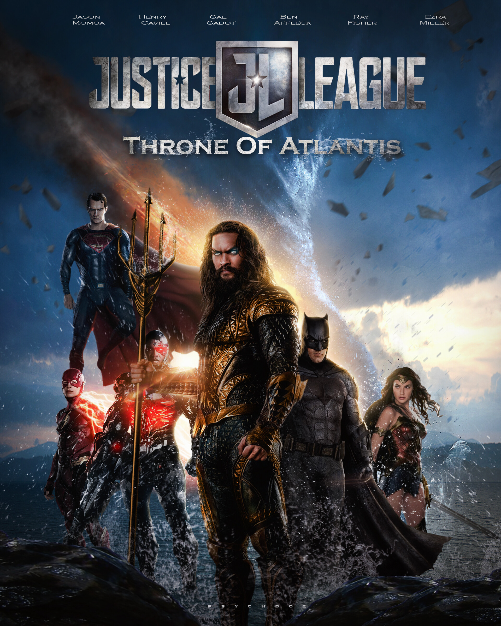 Justice League Throne Of Atlantis Wallpapers