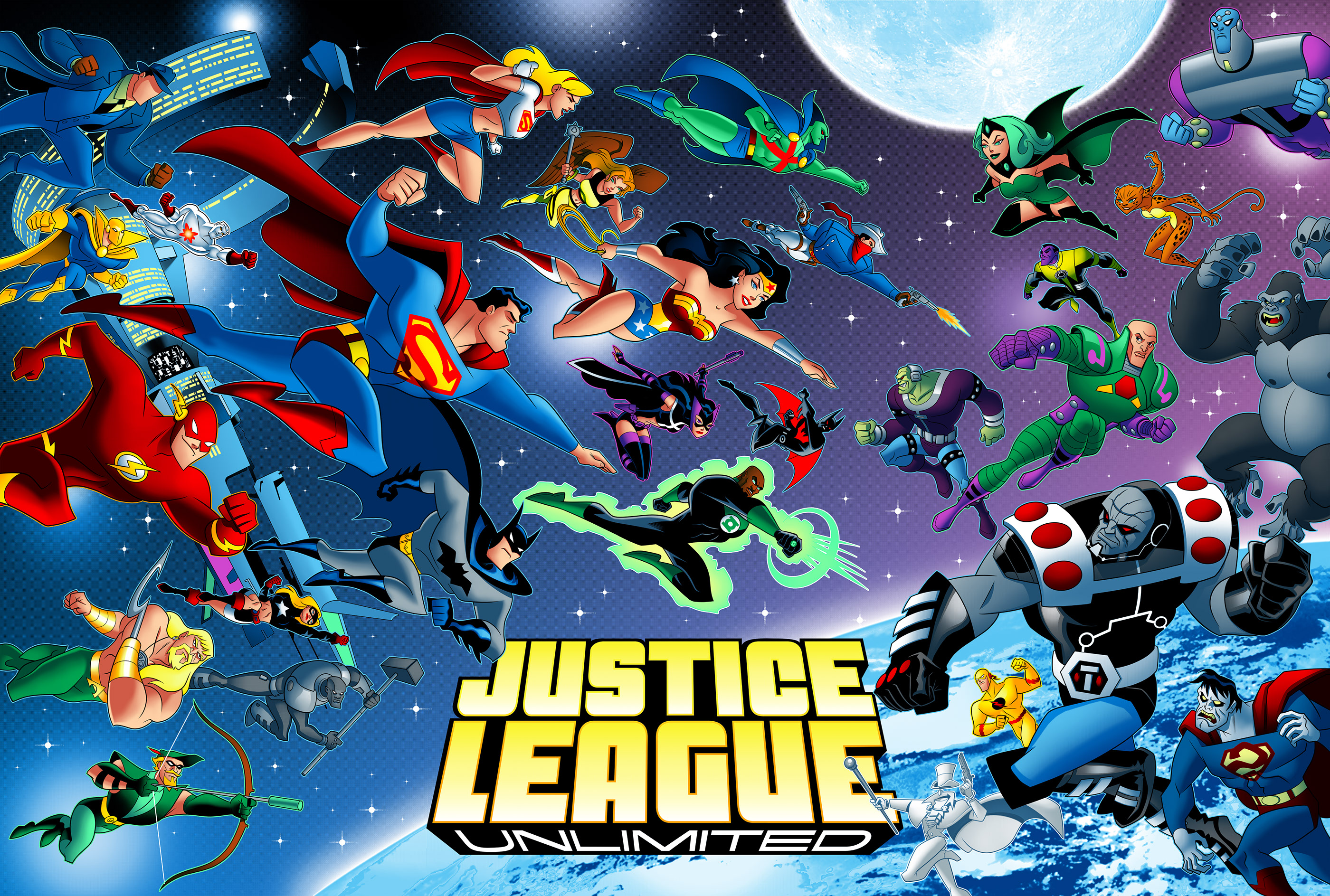 Justice League Unlimited X Dceu Wallpapers