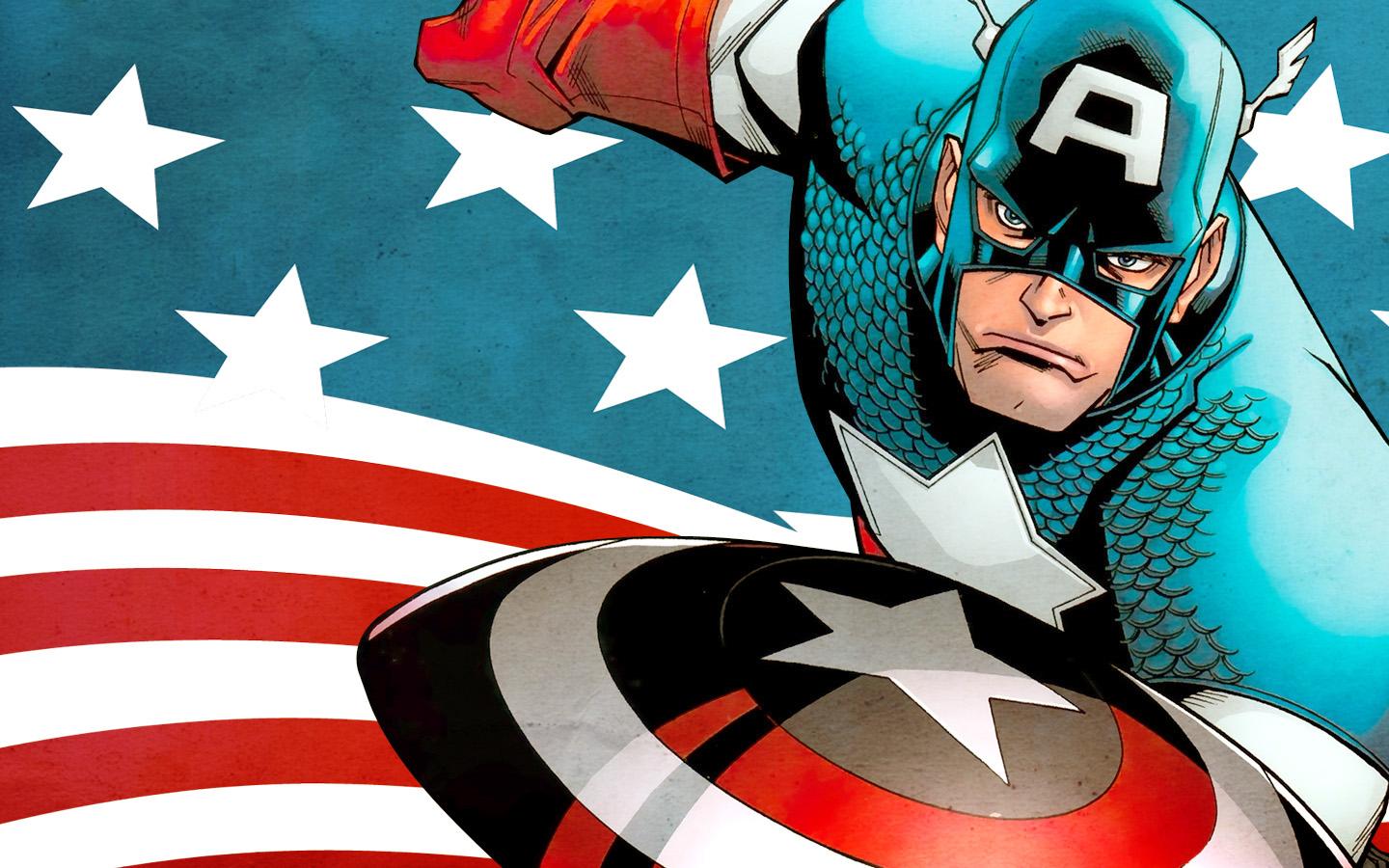 Marvel Comic Captain America Wallpapers