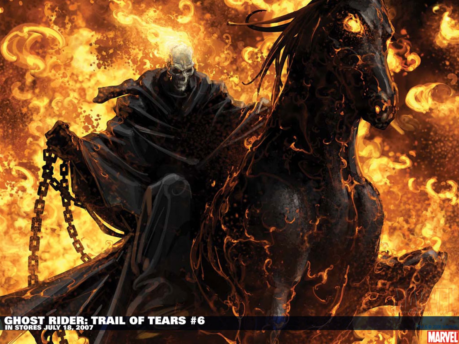 Marvel Comic Ghost Rider Wallpapers