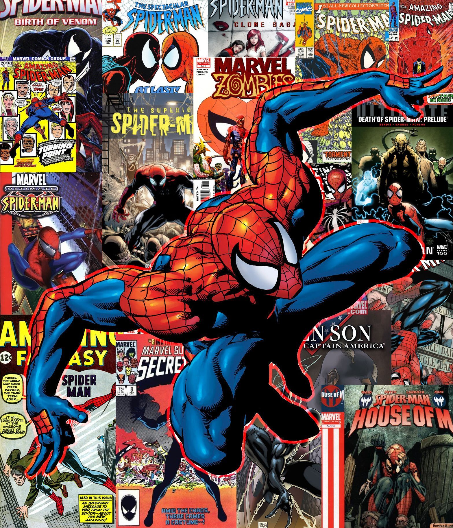 Marvel Comic Hd Spider-Man Wallpapers