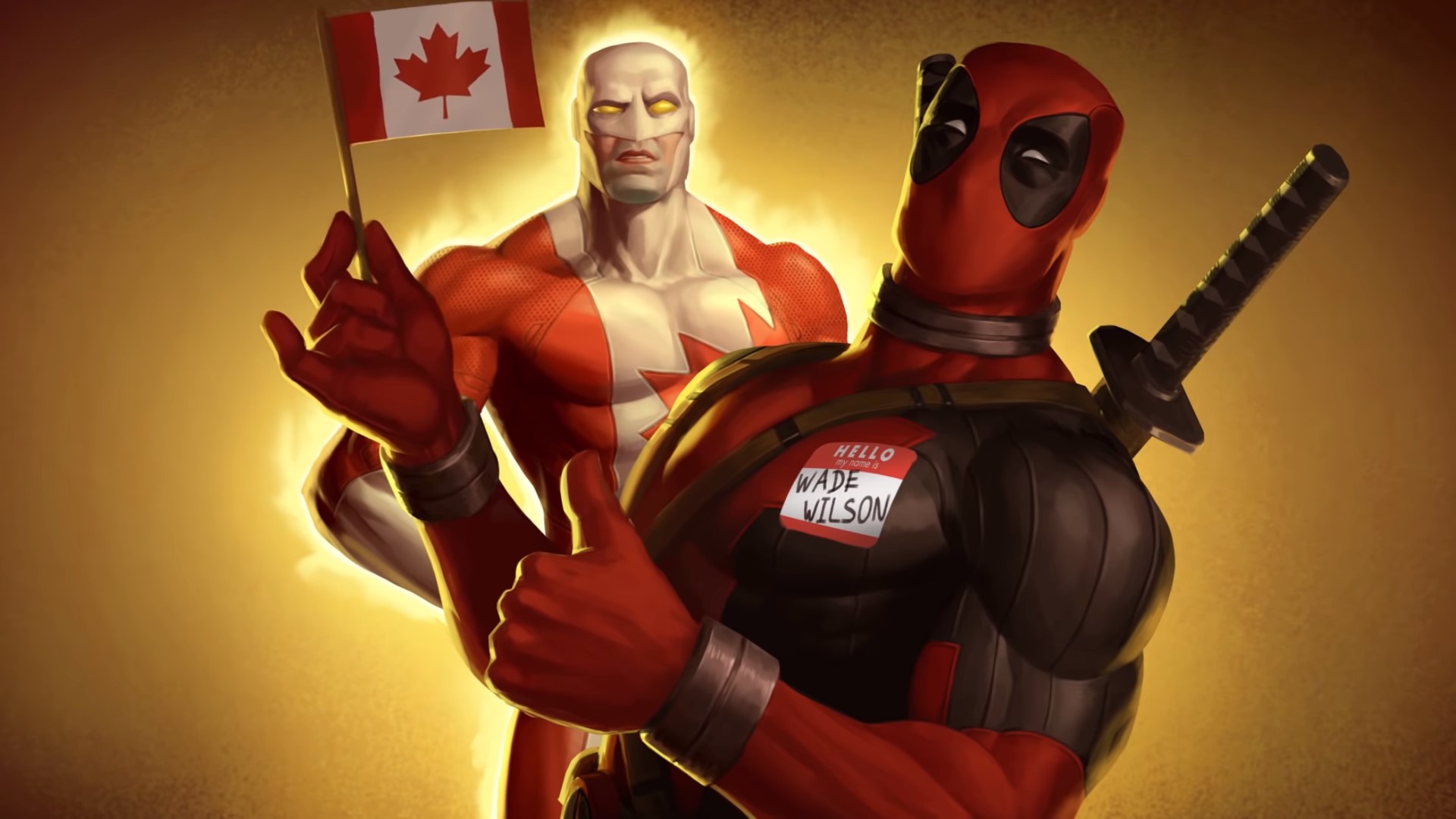 Marvel Deadpool Canada Wallpapers