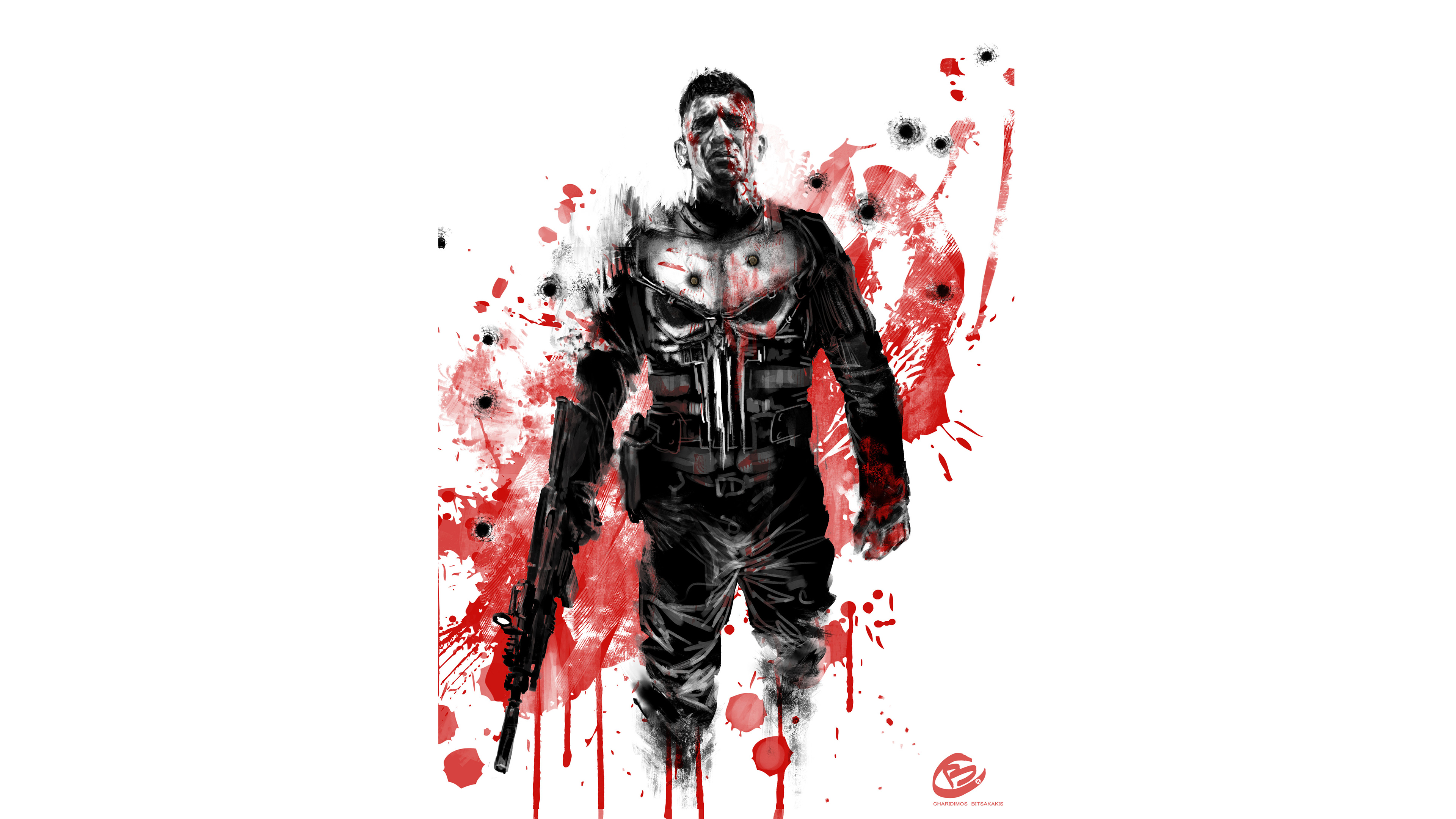 Marvel Punisher Art 2020 Wallpapers