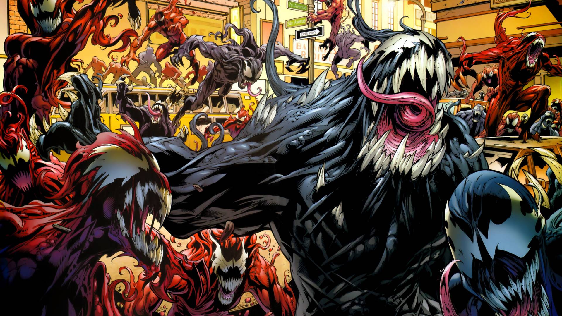 Marvel Riot Vs Venom Wallpapers