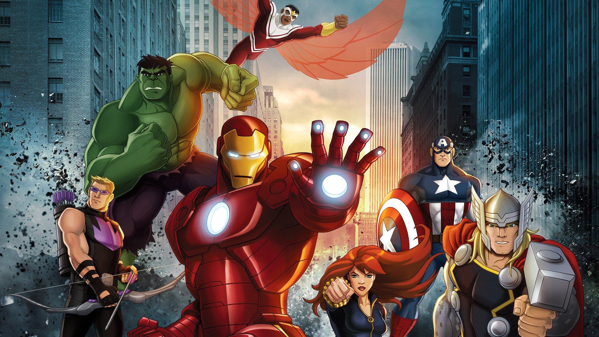 Marvel'S Avengers Assemble Comic Wallpapers