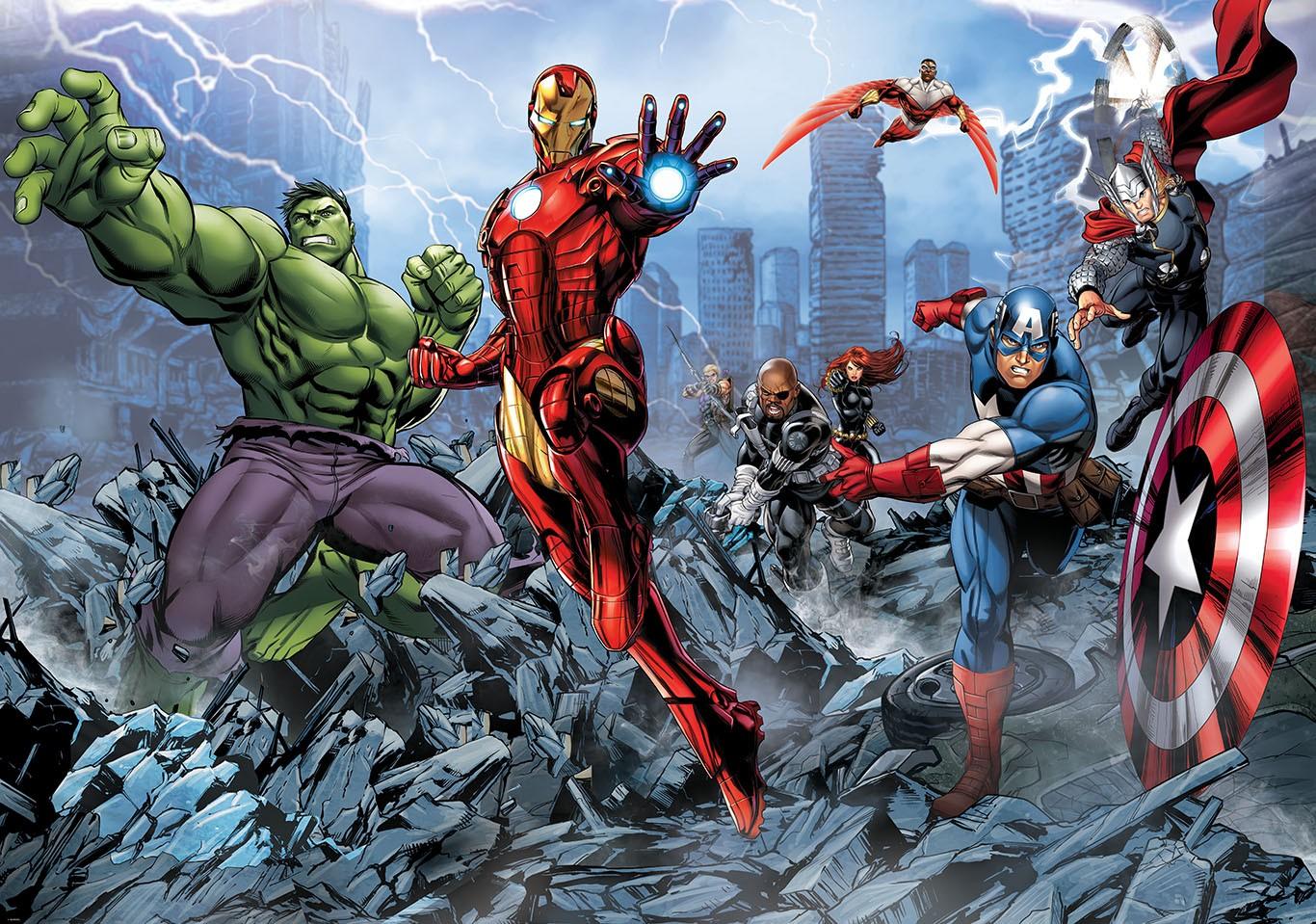 Marvel'S Avengers Assemble Comic Wallpapers