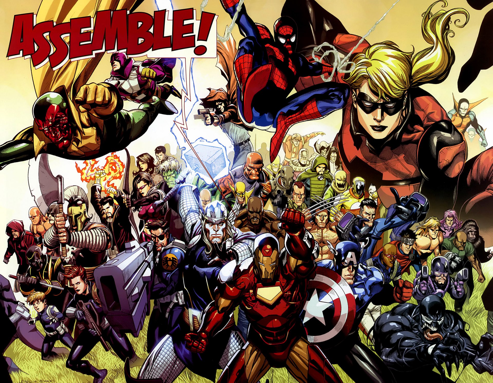 Marvel'S Avengers Assemble Comic Wallpapers