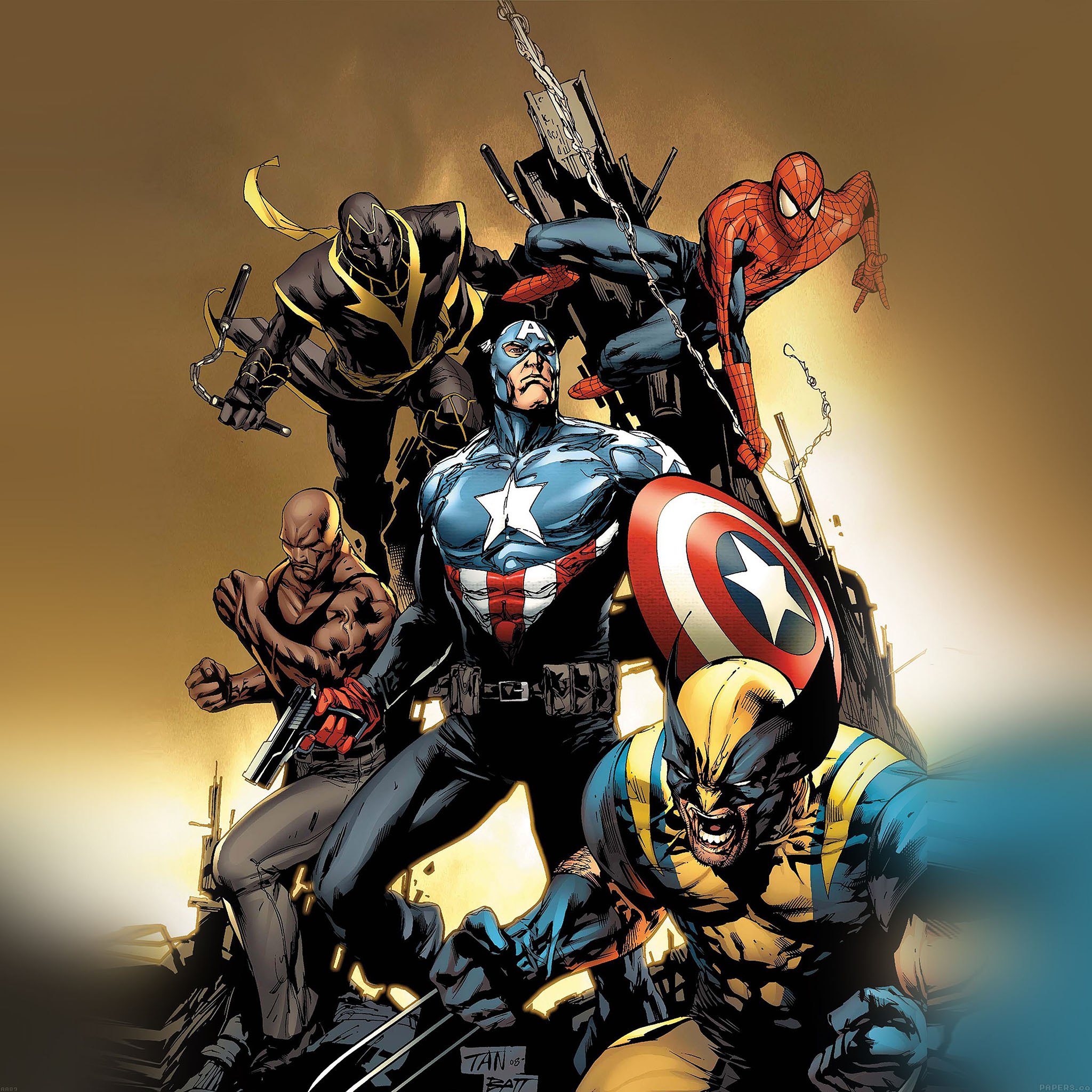 Marvel'S Avengers Assemble Comic Wallpapers