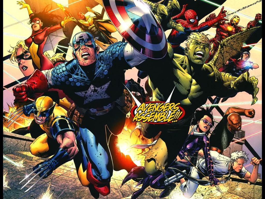 Marvel'S Avengers Assemble Comic Wallpapers