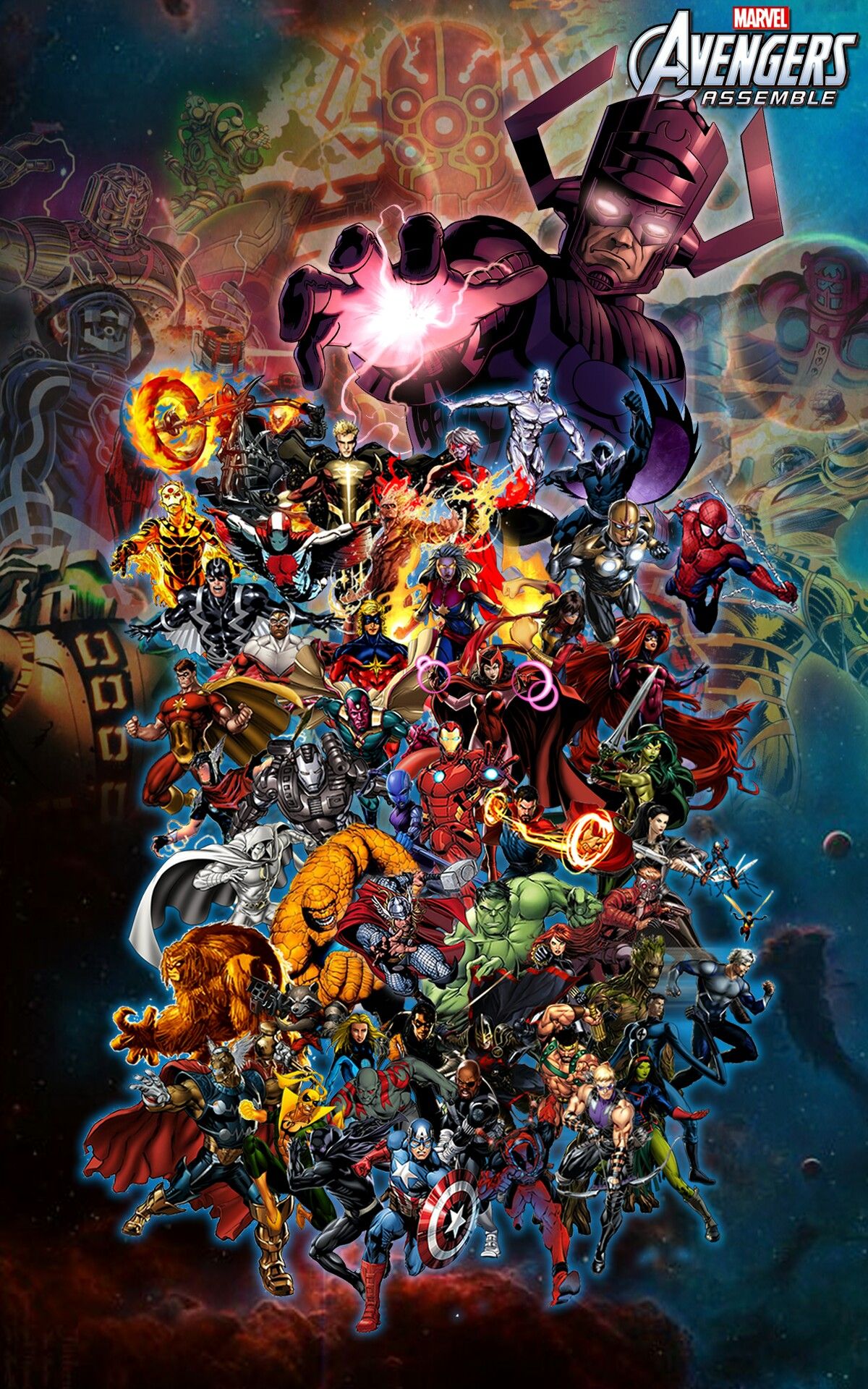 Marvel'S Avengers Assemble Comic Wallpapers