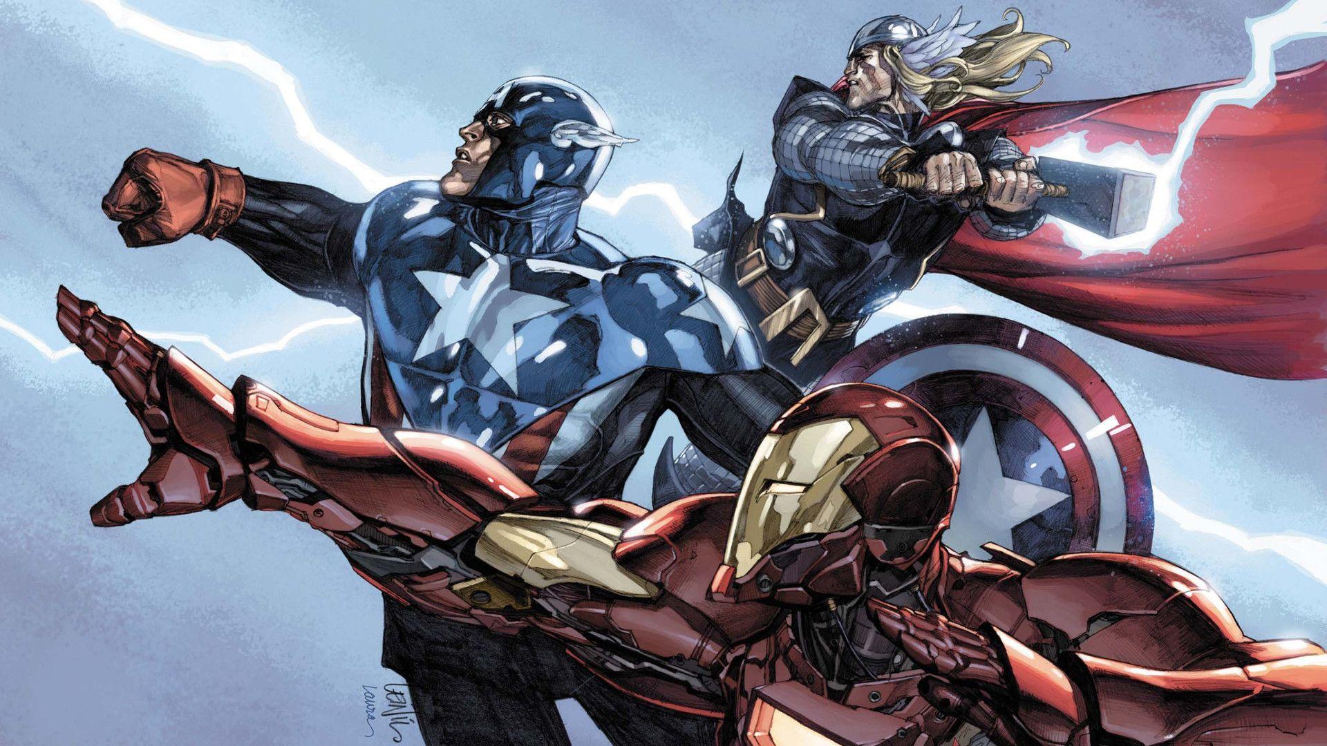 Marvel'S Avengers Assemble Comic Wallpapers